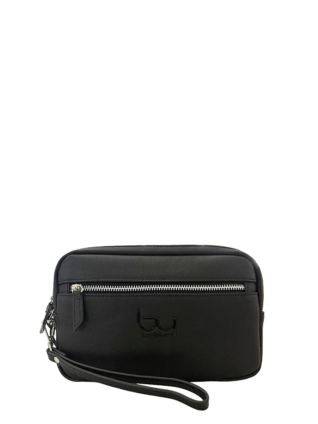 Pochette By Byblos da uomo in ecopelle con cinturino removibile NERO TU | Giò Fashion