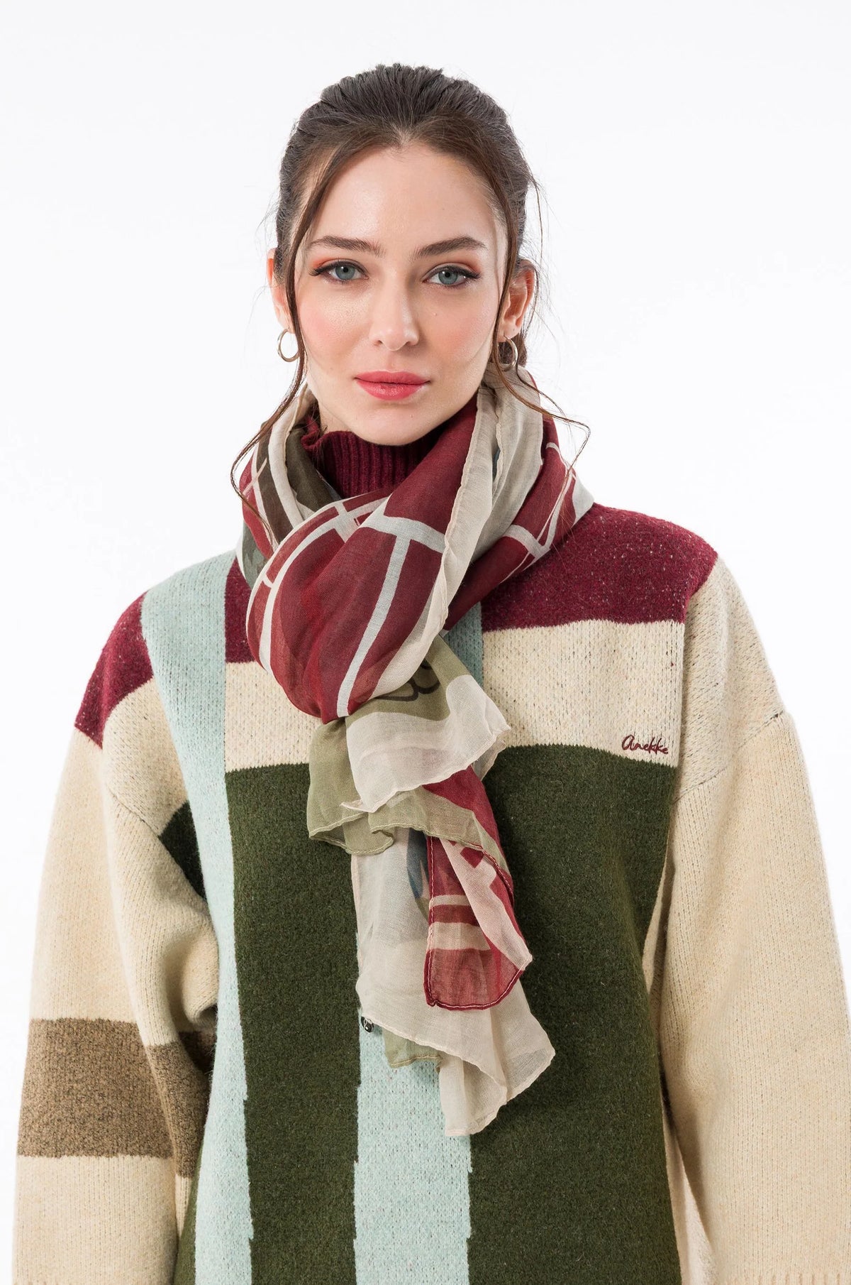 Foulard Donna Anekke Morbido e Leggero