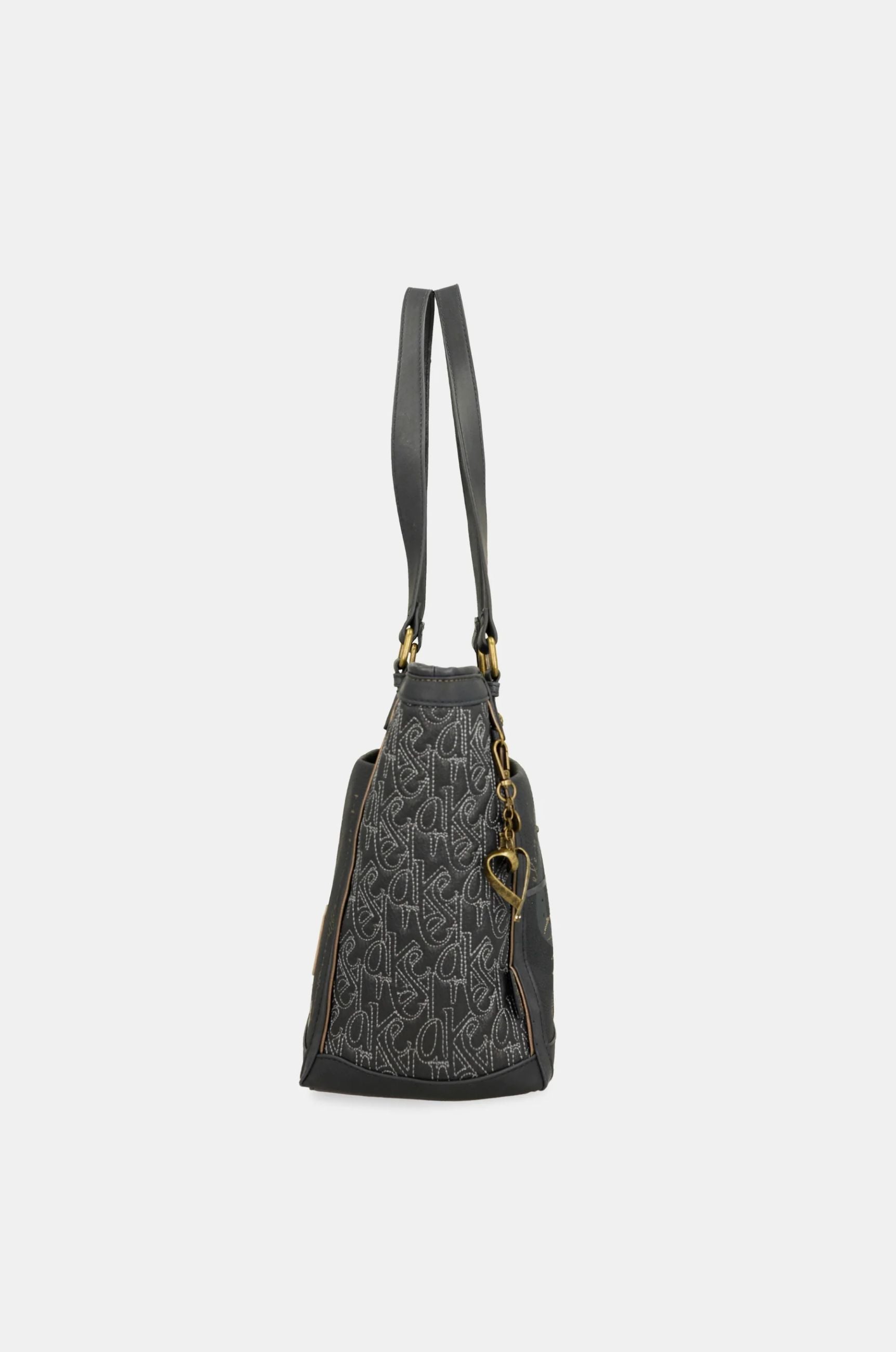 Shopper Anekke Contemporary con manici lunghi e tasca frontale BLU TU | Giò Fashion