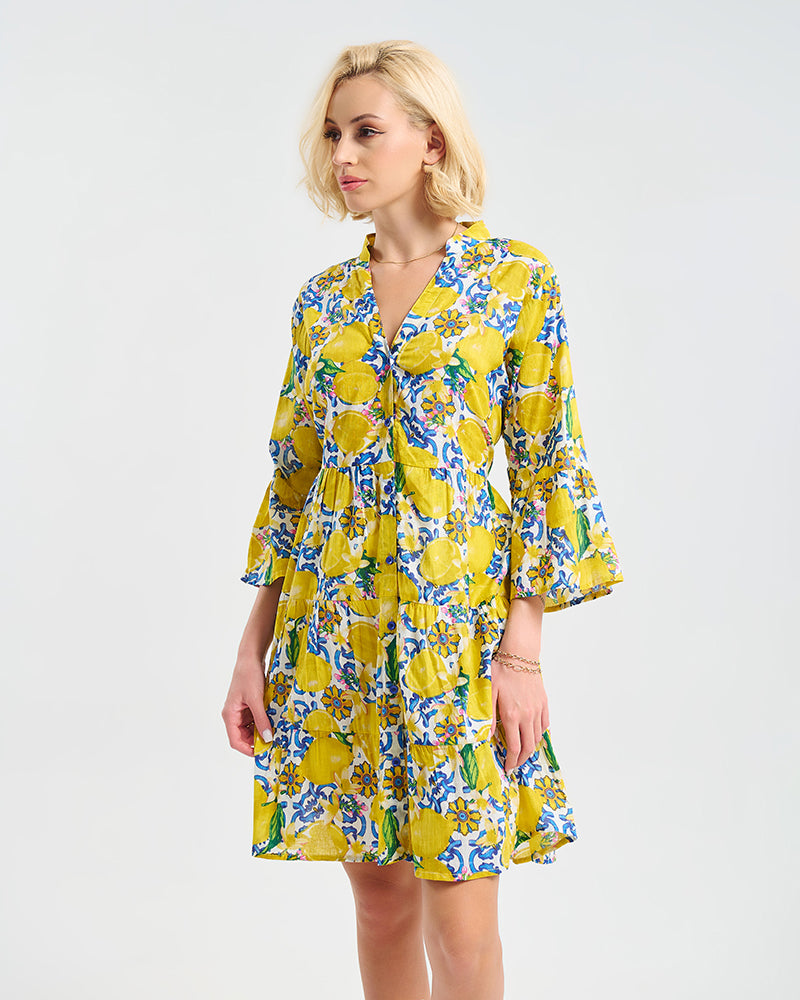 Ble Resort Collection Kaftan con Maniche