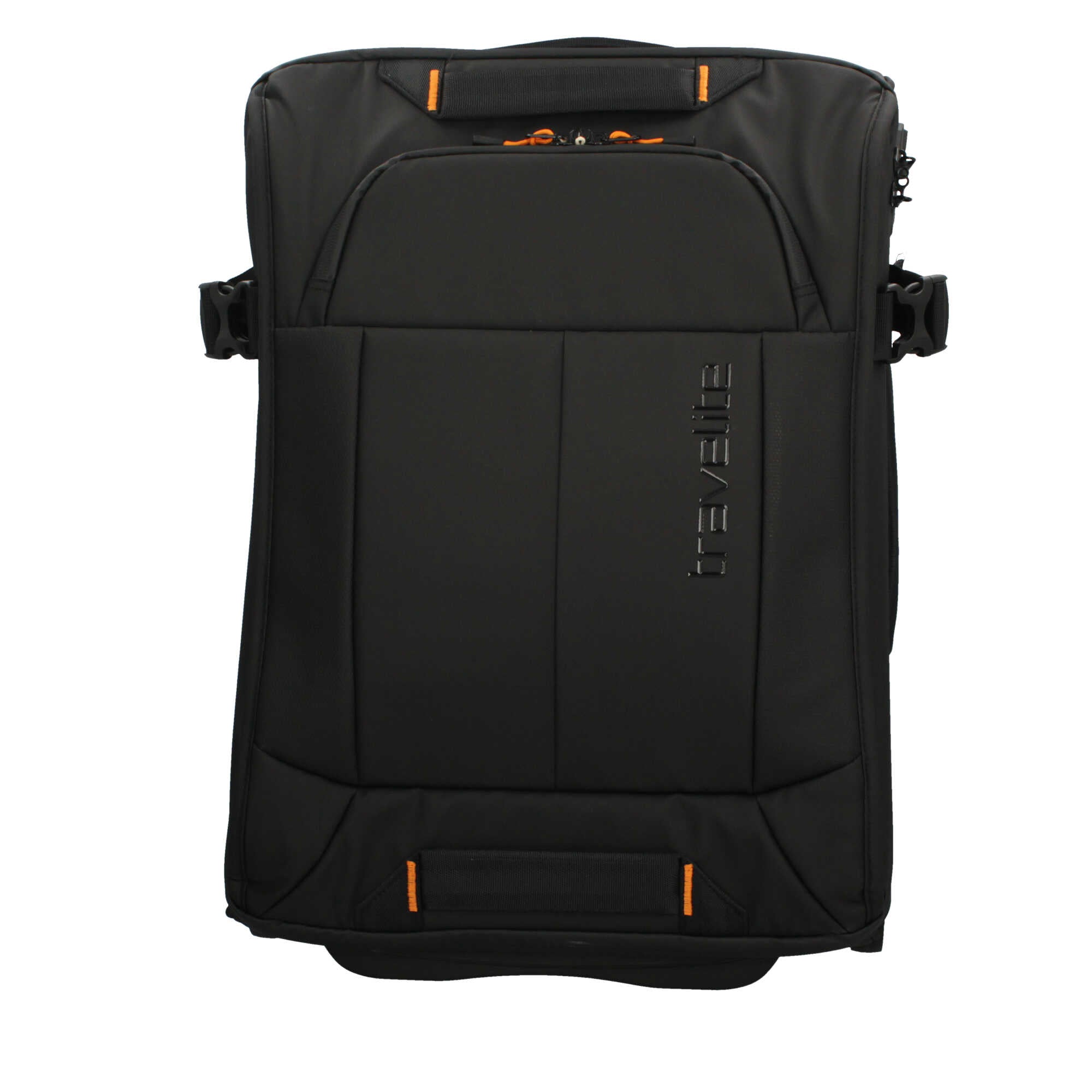 Trolley Travelite Morbido con Tasche e Ruote Silenziose