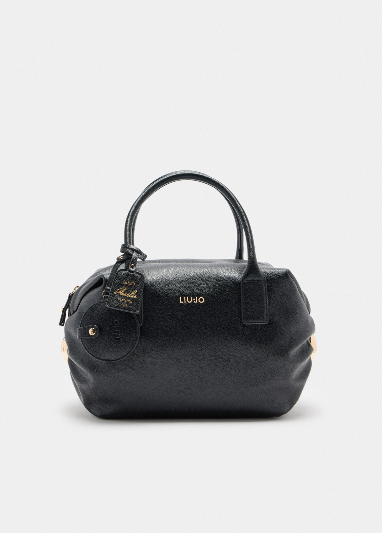Borsa a mano Liu Jo con charm logato NERO Taglia Unica | Giò Fashion