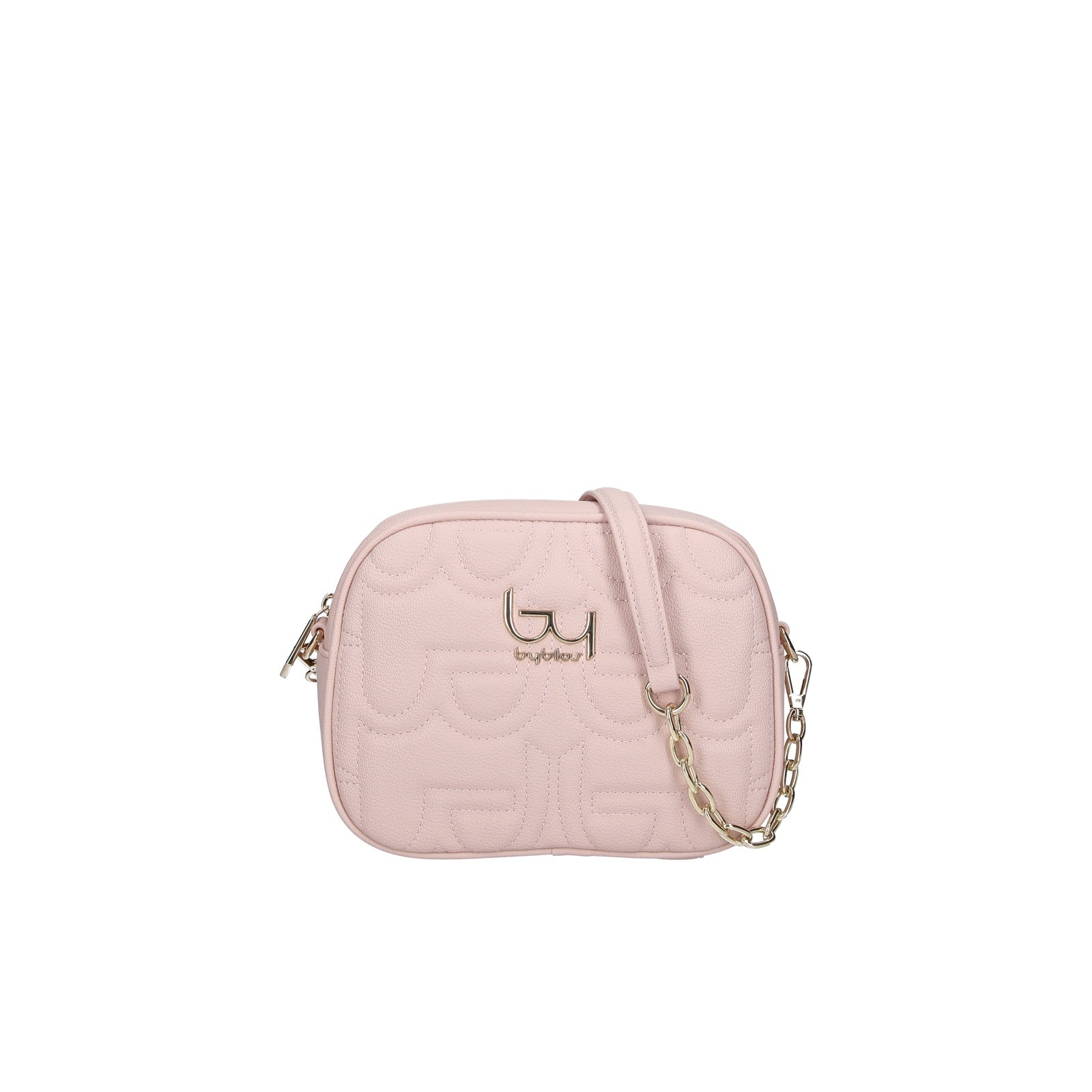 Borsa a tracolla By Byblos con catena e lavorazione trapuntata Rosa TU | Giò Fashion