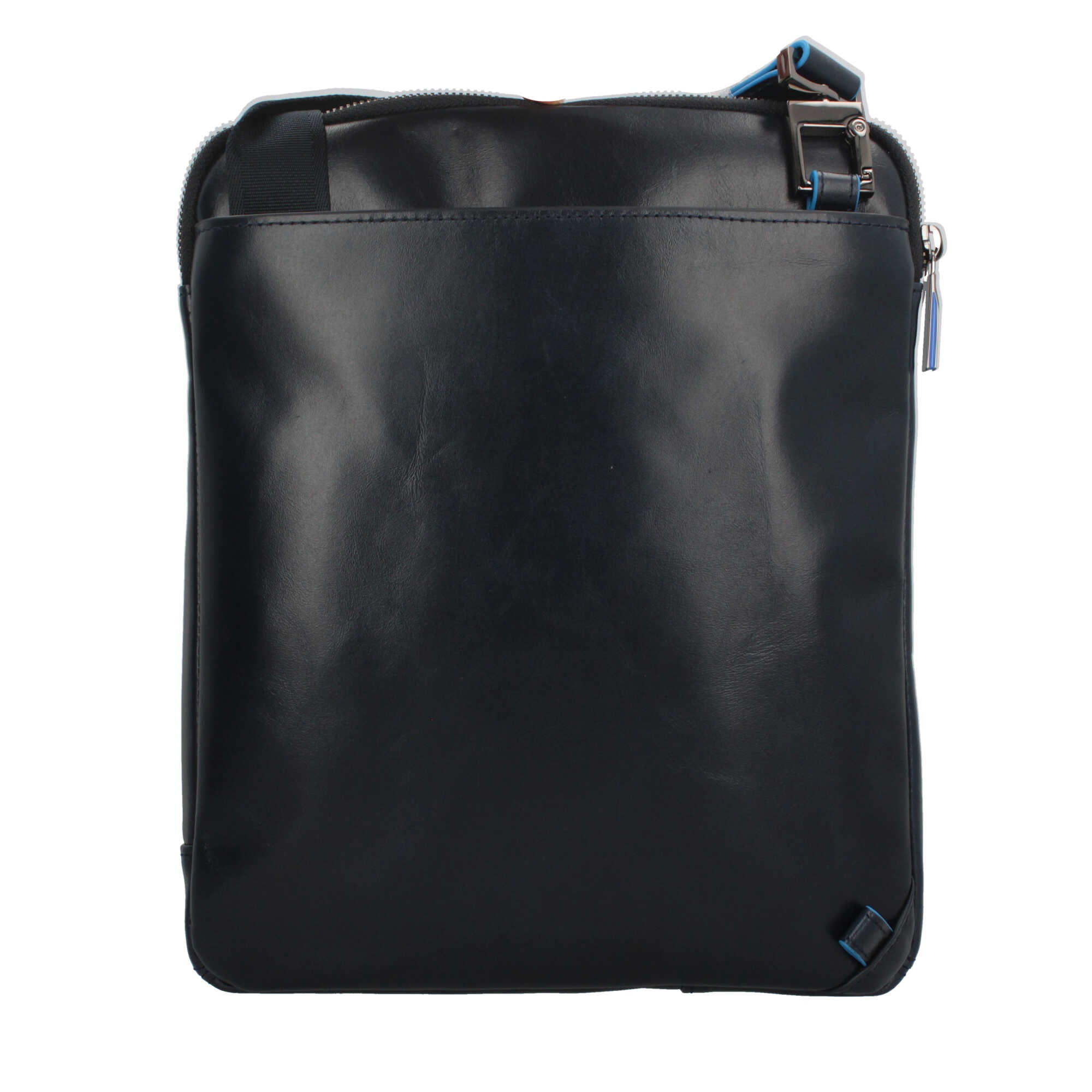 Borsa a tracolla in pelle Piquadro con tasche multiple