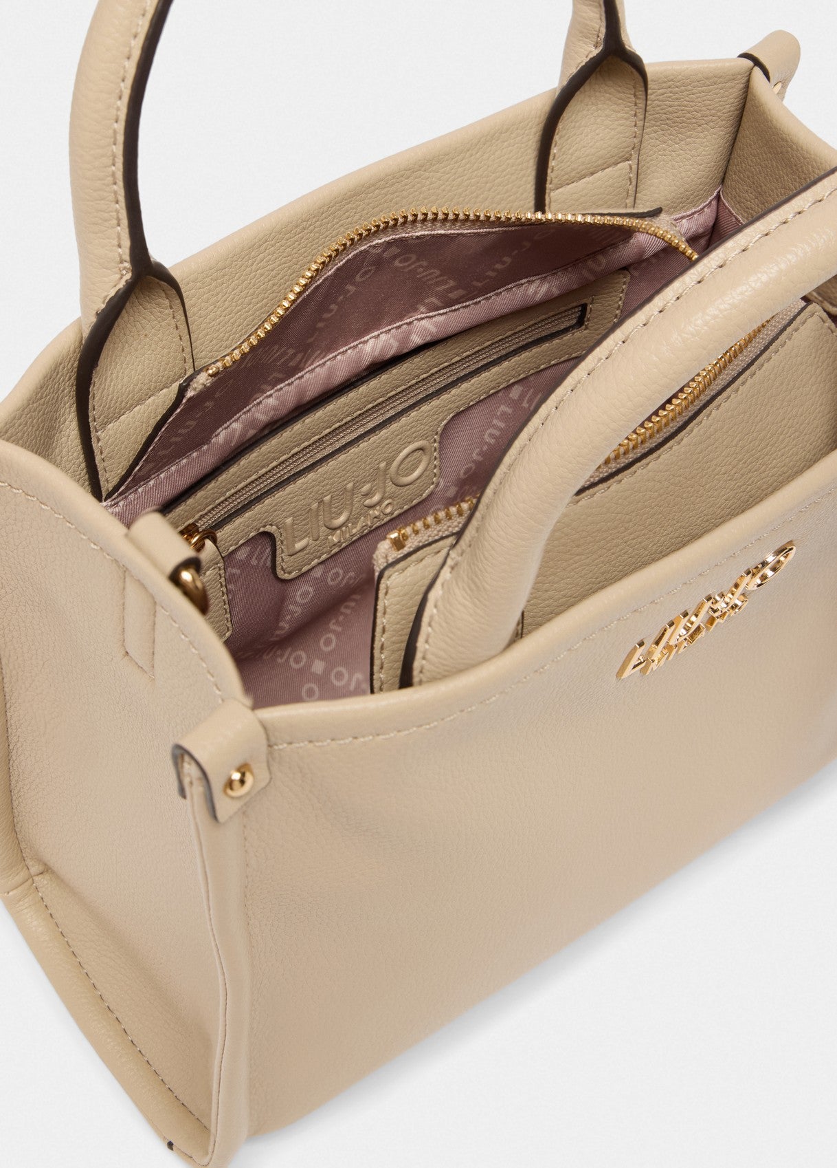 Borsa a mano Liu Jo con charm logato