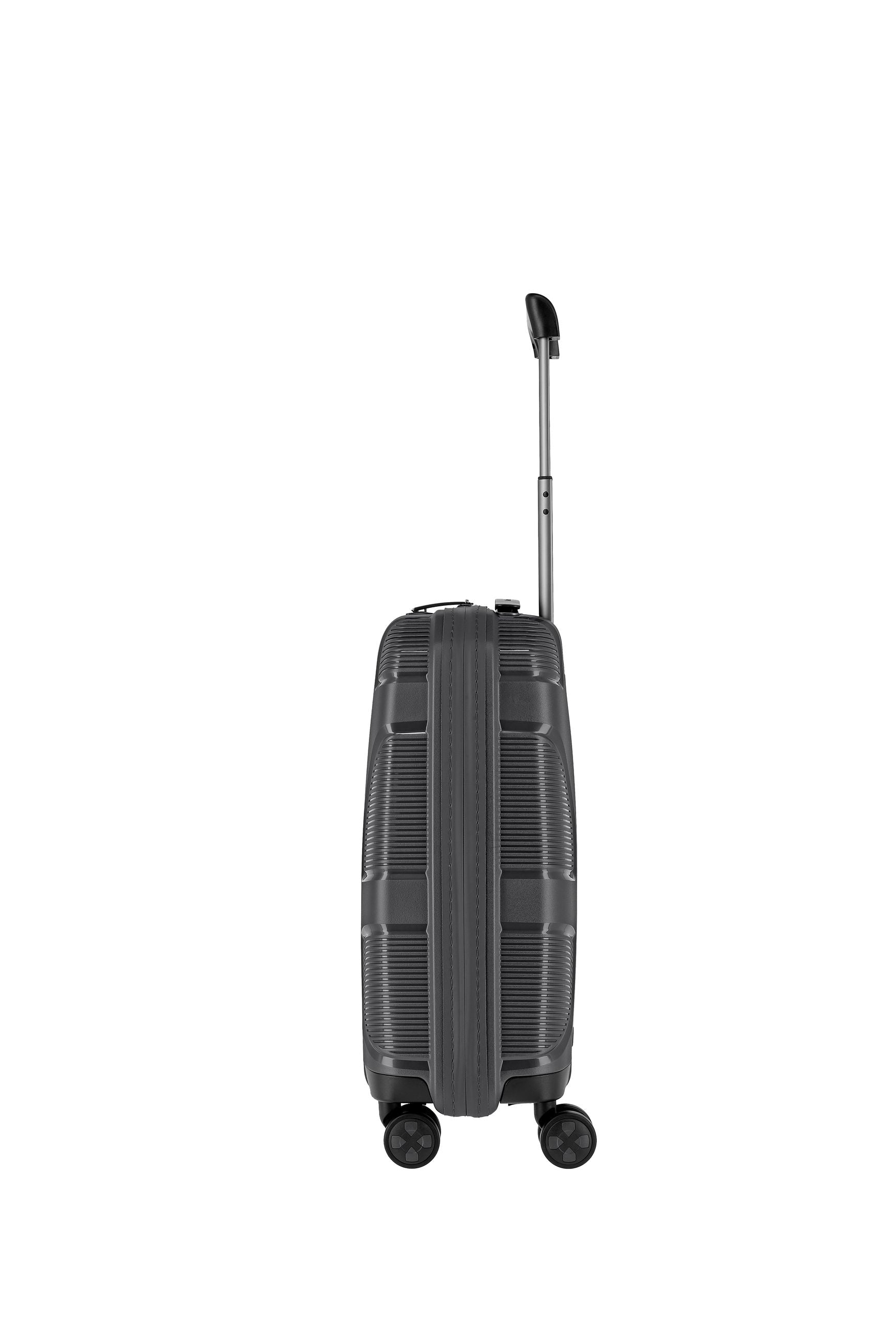 Valigia bagaglio a mano rigida Travelite Impackt con USB, TSA e ruote rinforzate