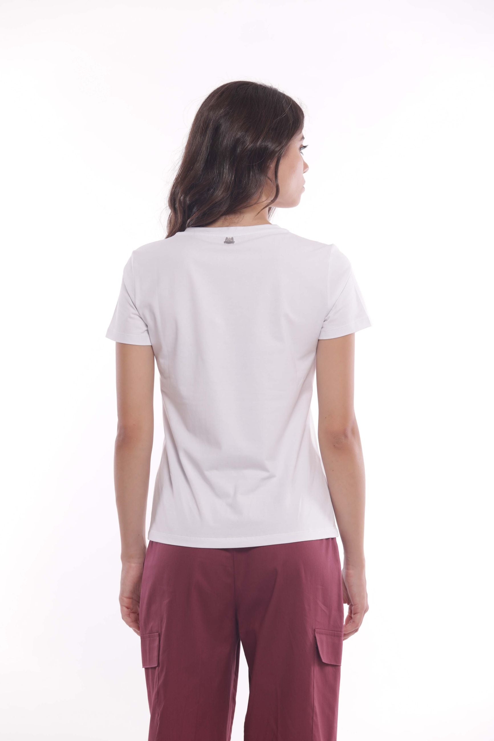 Minimua T-shirt Fierce & Sweet con Fiocco e Strass