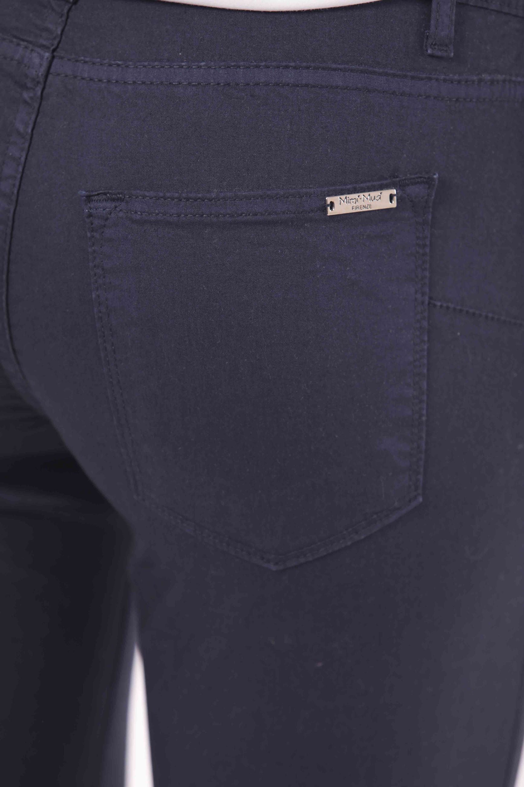 Mimi Mua pantalone cropped flare in gabardina