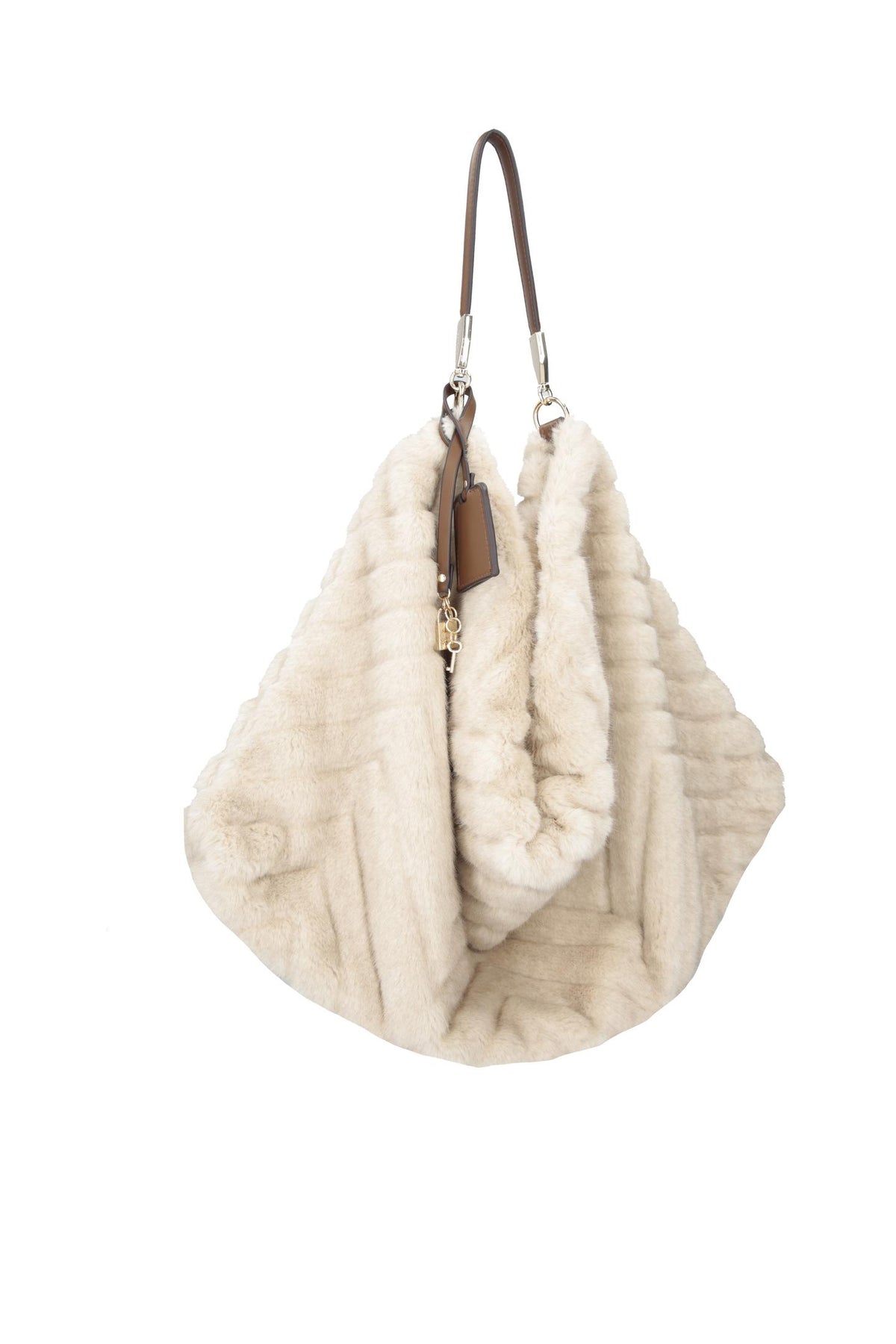 Liu Jo Borsa Morbida Donna in Pelliccia Sintetica