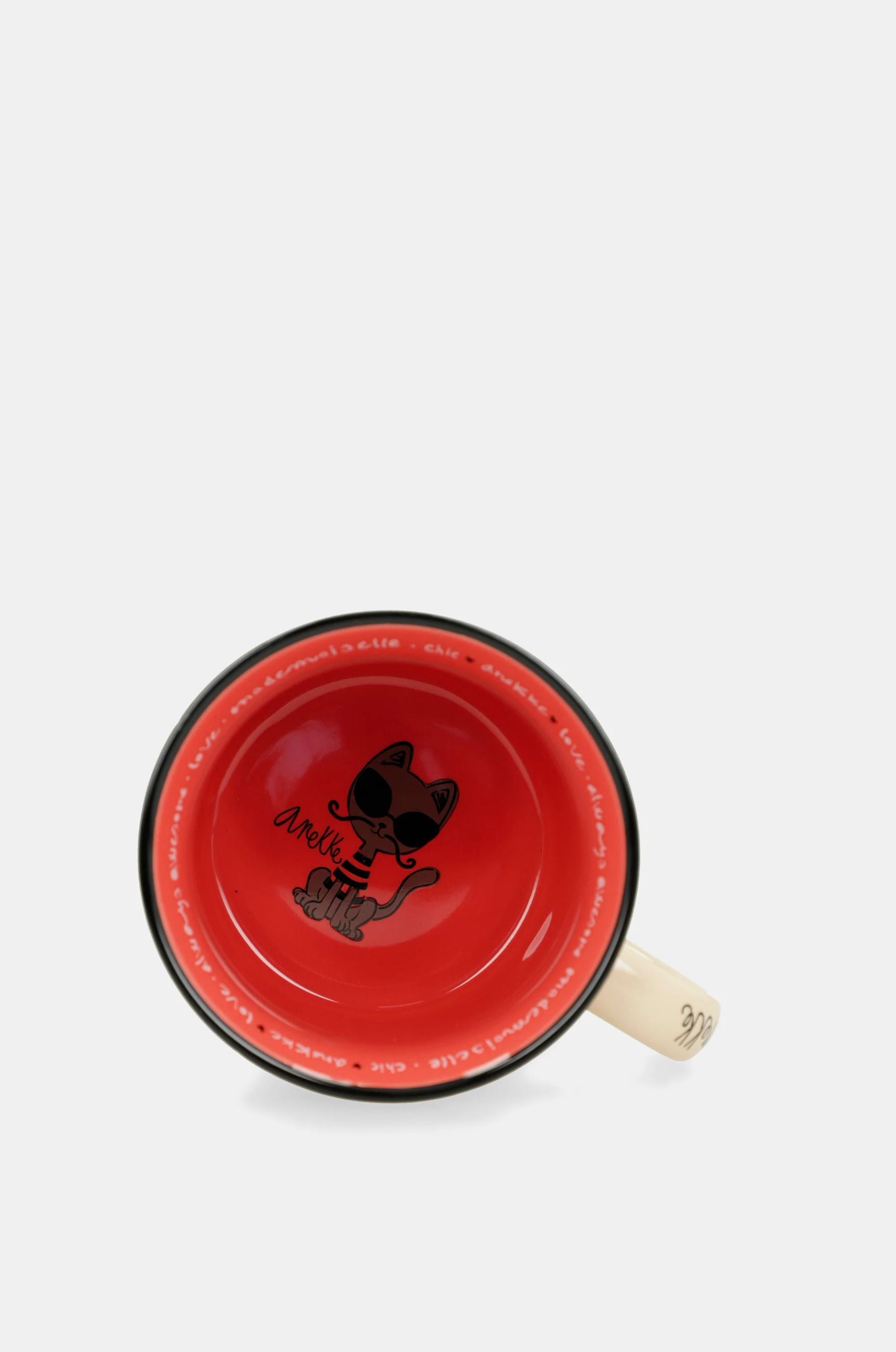 Tazza Anekke donna in ceramica con illustrazione