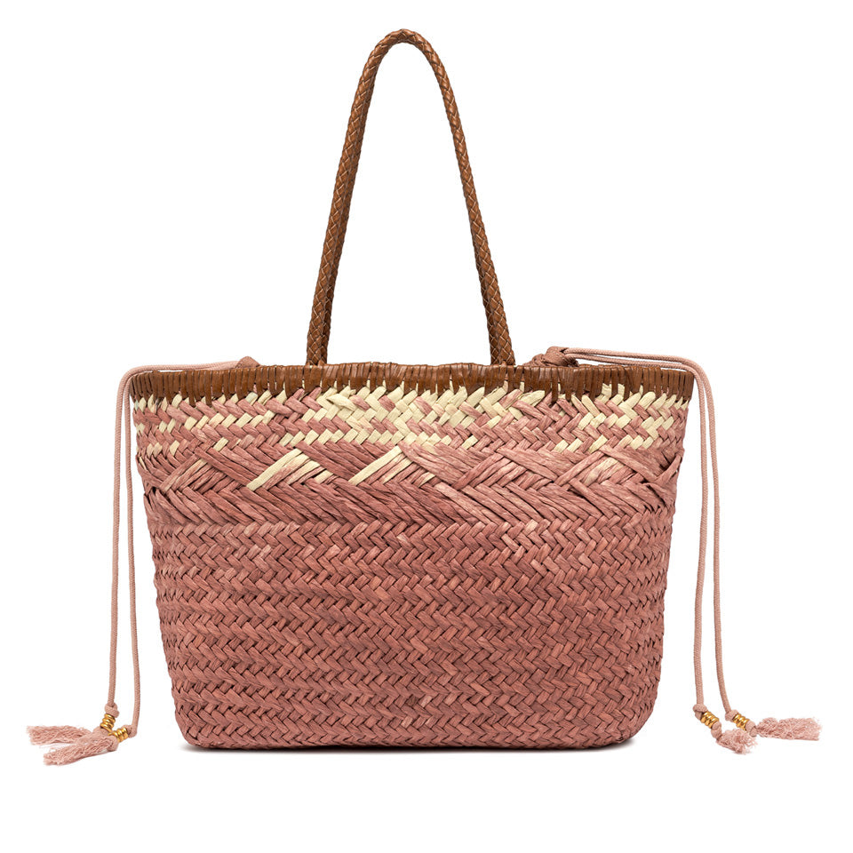 Borsa Basket Gianni Chiarini Paloma in paglia intrecciata