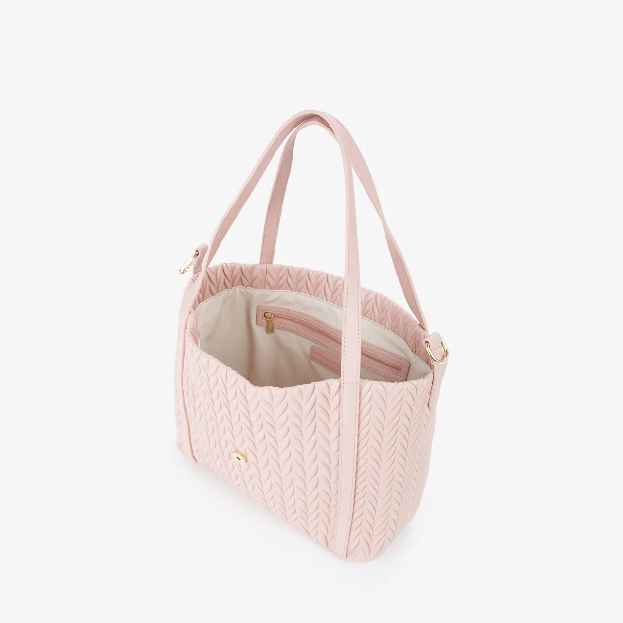 Valentino borsa shopper donna trapuntata con logo