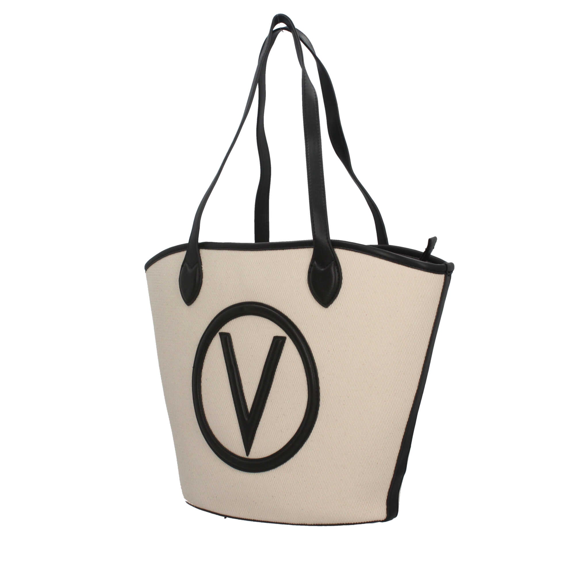 Borsa shopper Valentino con logo e doppio manico