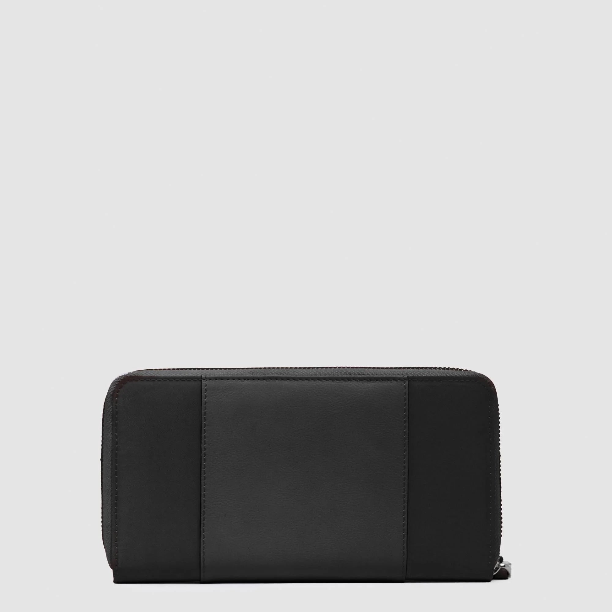 Portafoglio uomo Piquadro in pelle con zip