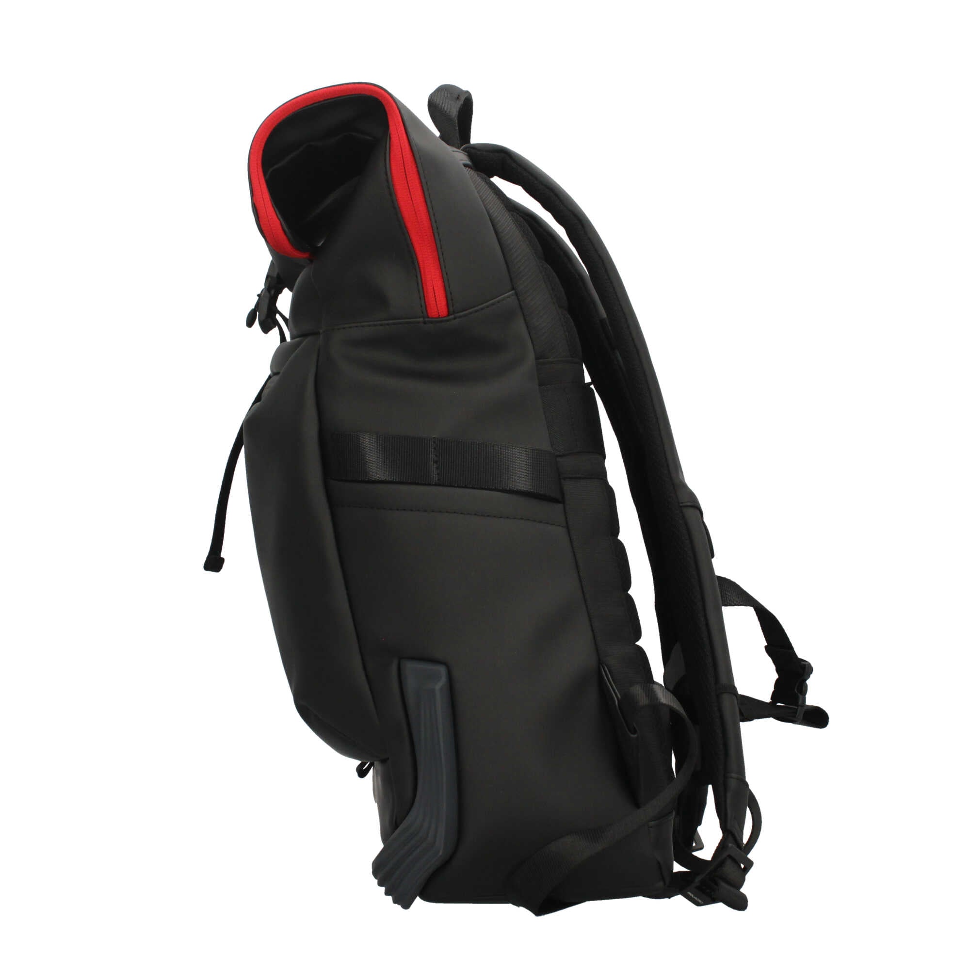 Zaino roll-top Piquadro Ducati in tessuto gommato impermeabile