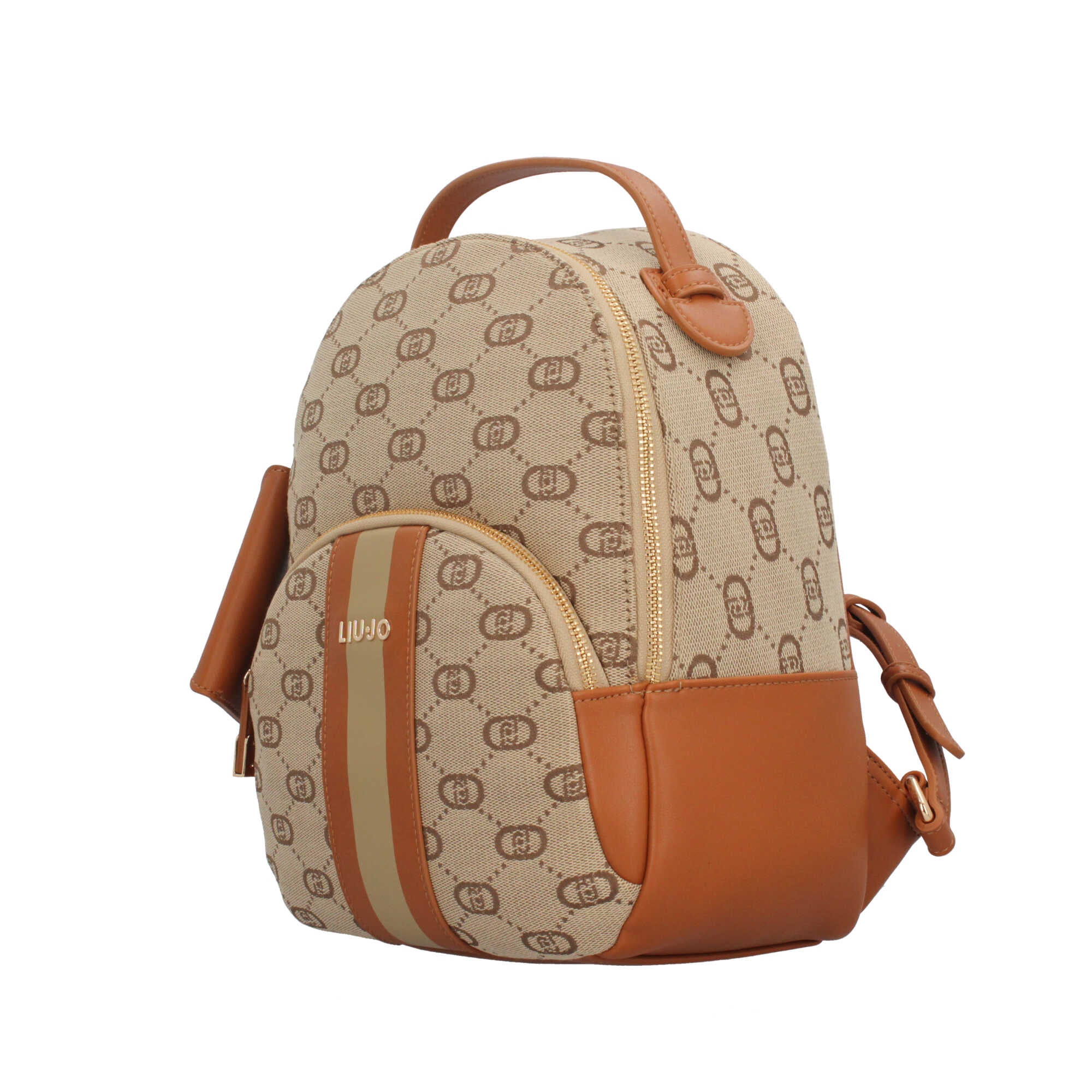 Zaino Donna Liu Jo in Tessuto Monogram con Pochette Coordinata