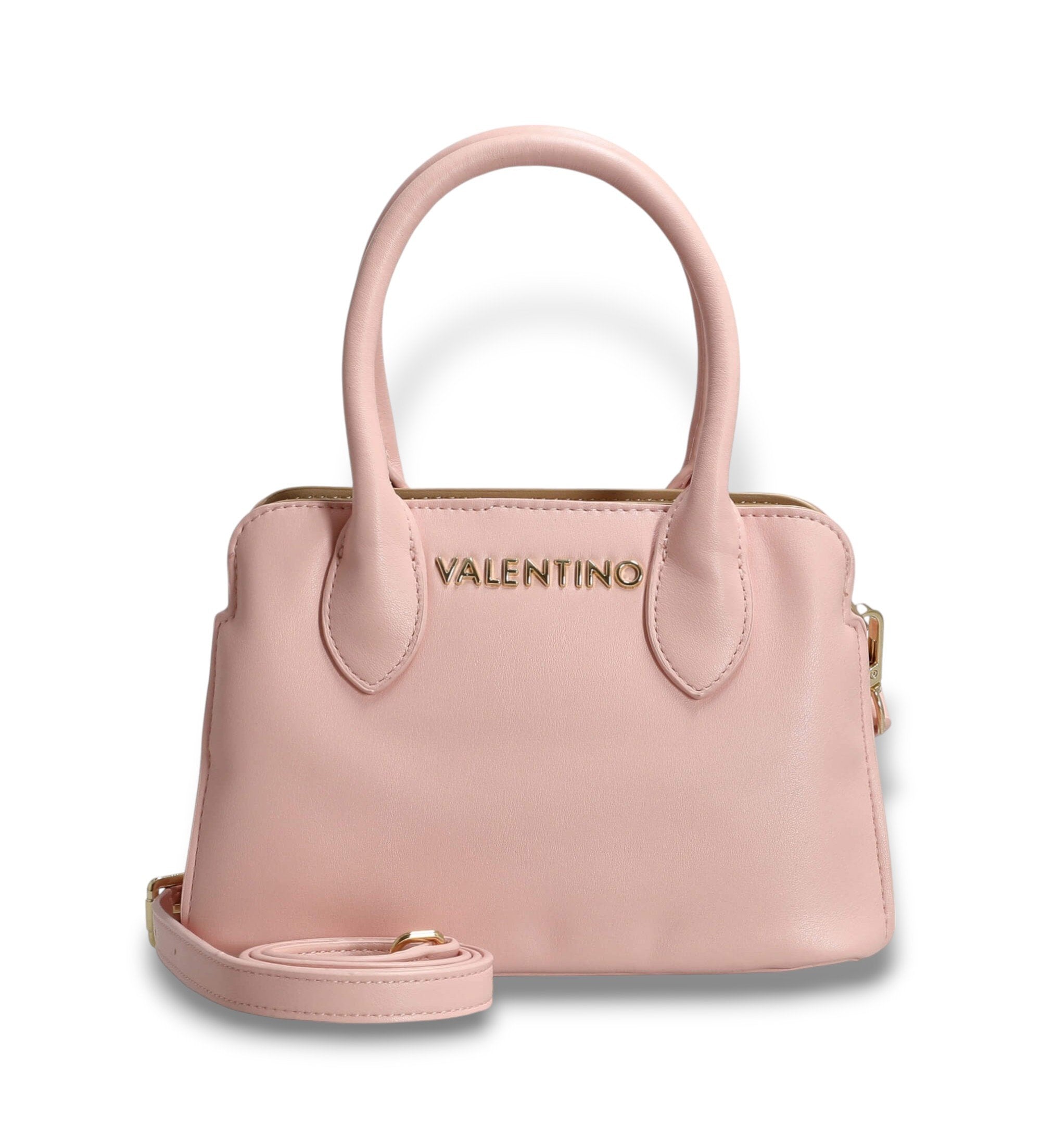 Borsa Valentino Sunshine Re con doppi manici e tracolla regolabile Rosa TU | Giò Fashion