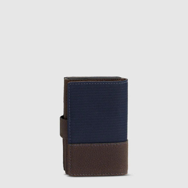 Portacarte Piquadro in pelle con protezione RFID