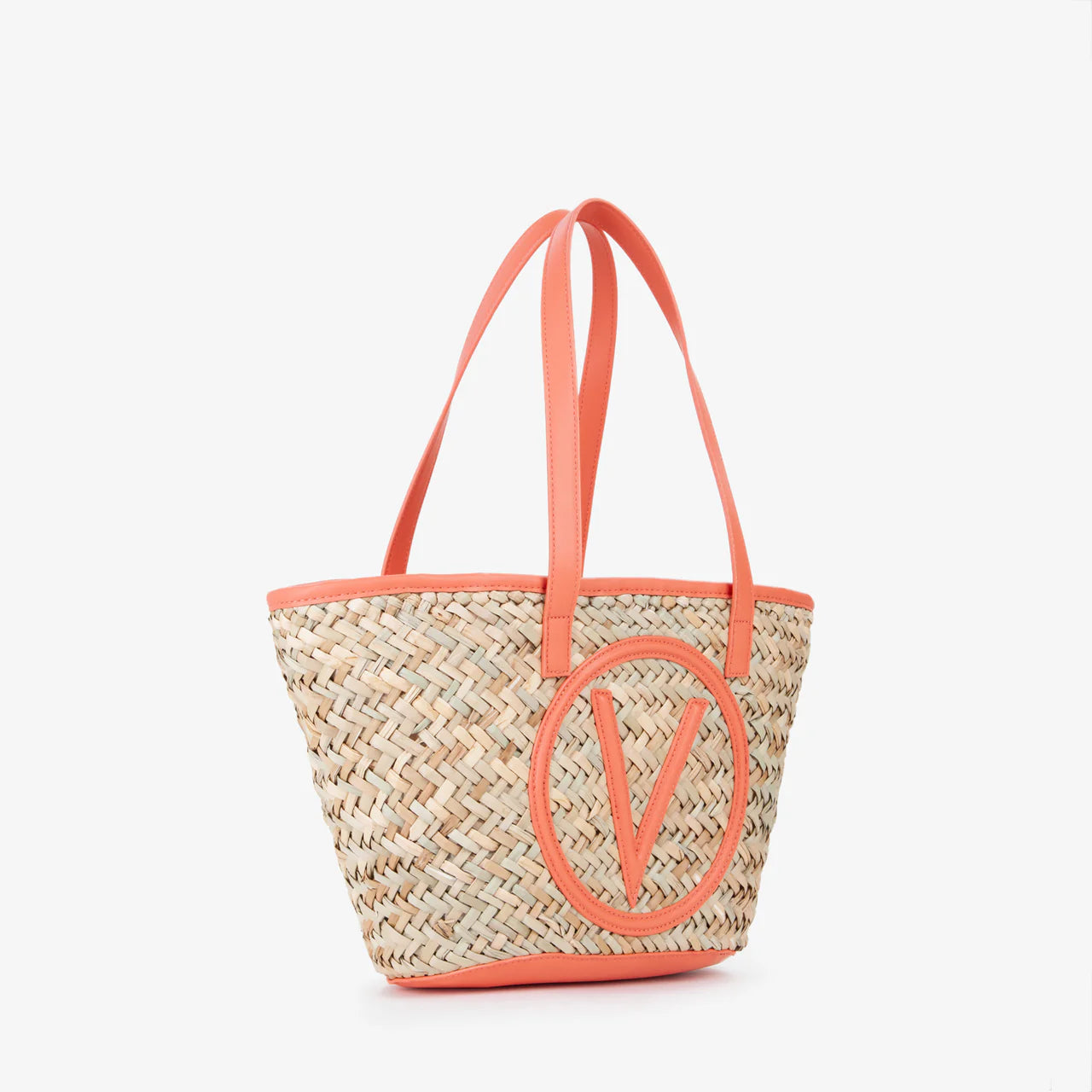 Shopping Valentino Samuela in paglia con manici lunghi