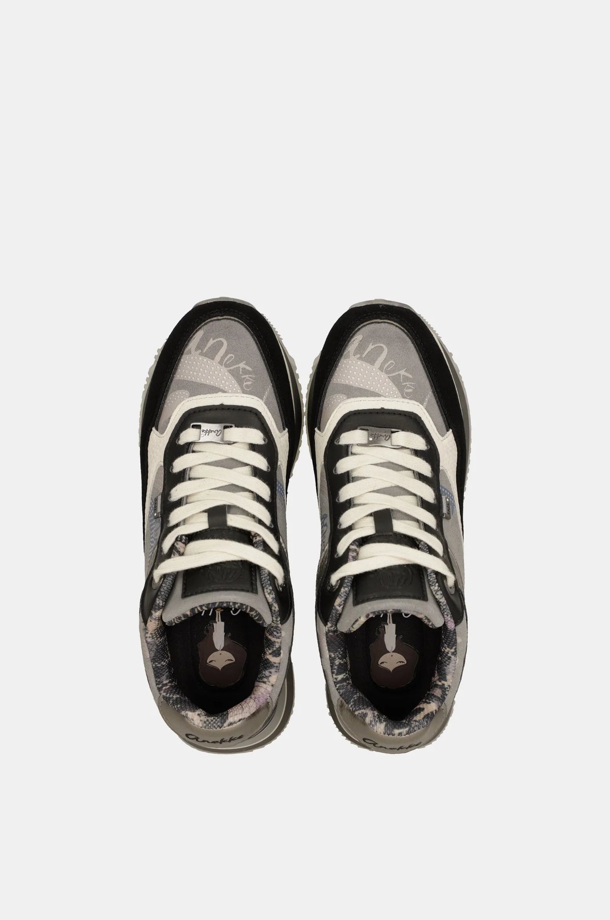 Sneakers Donna Anekke in Pelle con Dettagli Grafici