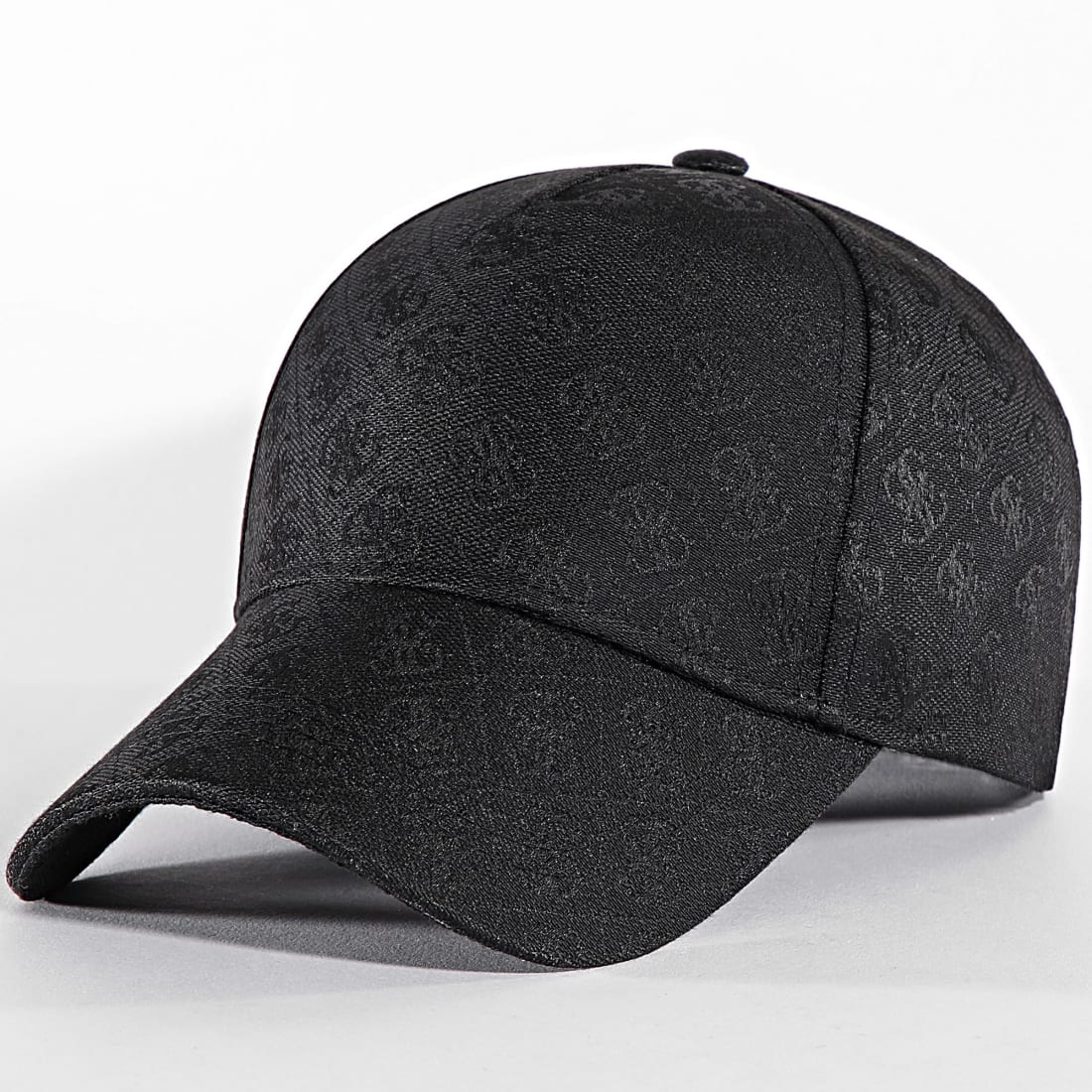 Cappellino Guess con logo in rilievo tono su tono NERO LOGO TU | Giò Fashion