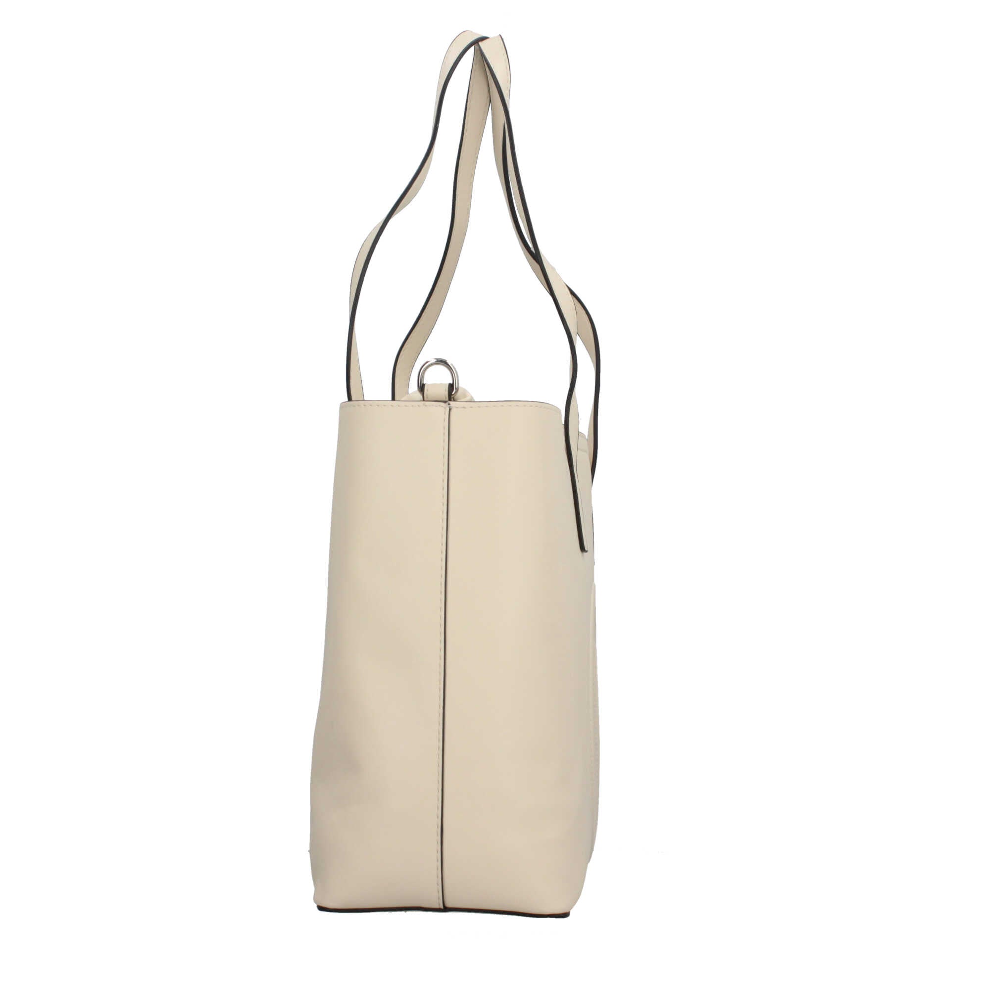 Borsa shopper Valentino con logo in rilievo e tracolla regolabile