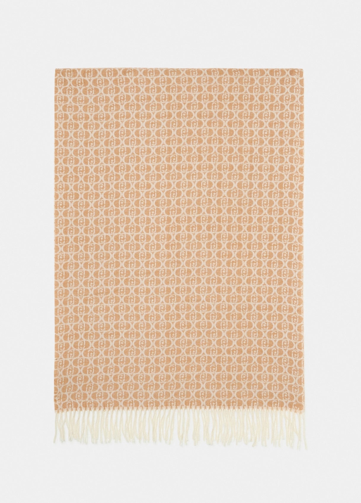 Sciarpa Liu Jo con logo jacquard e frange