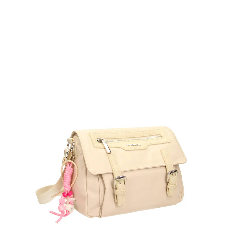 Borsa Vivienne D donna a tracolla design moderno compatto elegante Beige TU | Giò Fashion