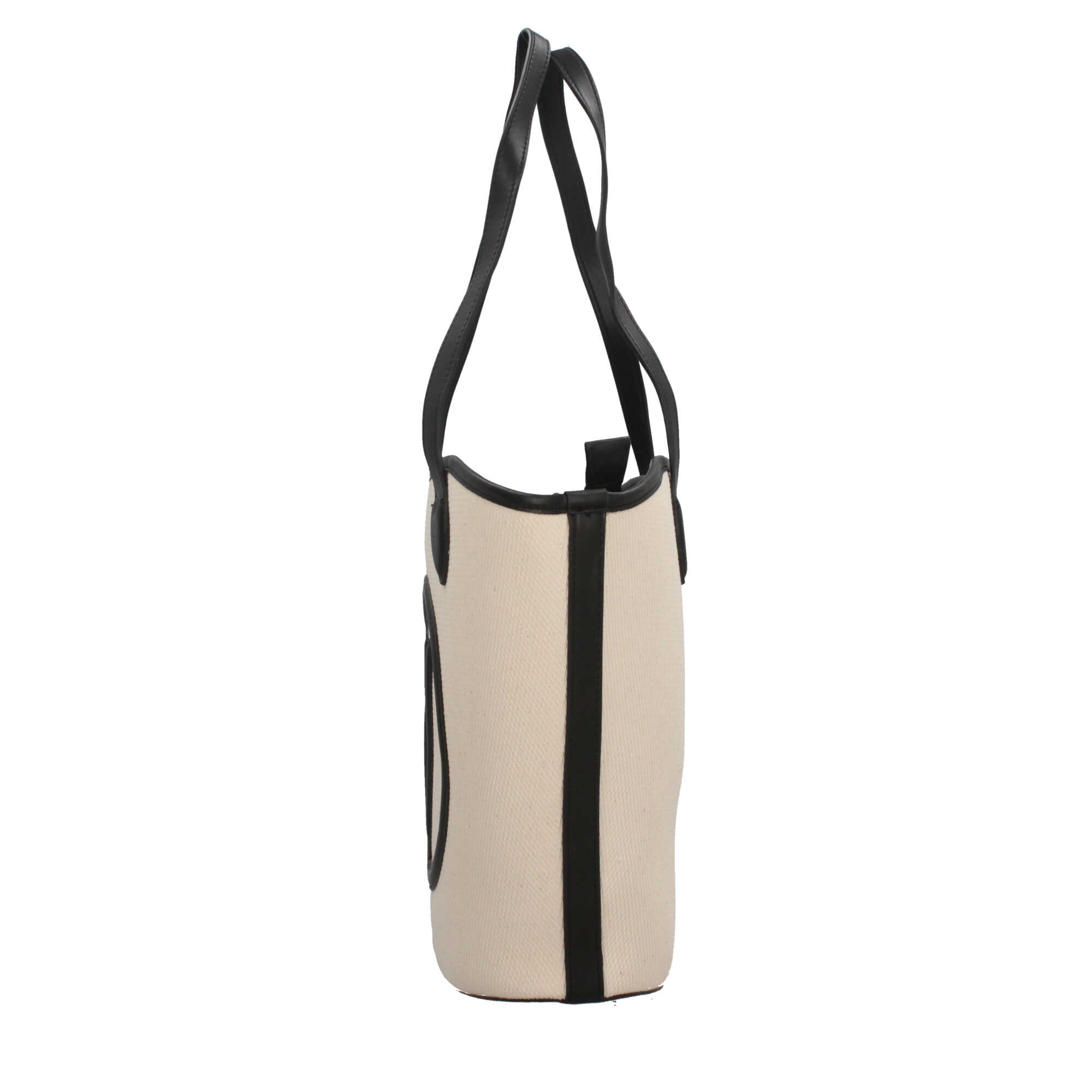 Borsa shopper Valentino con logo e doppio manico