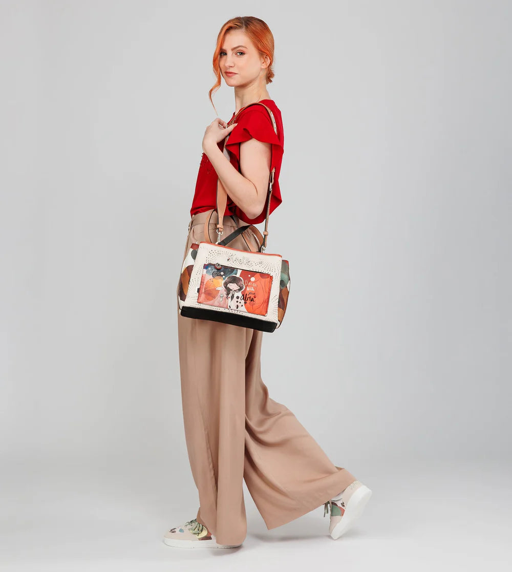 Borsa da bowling Anekke Alma con doppio manico e tracolla
