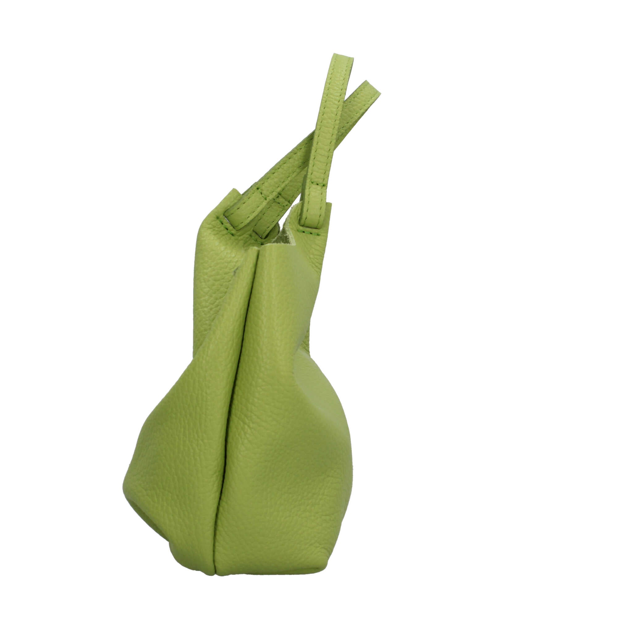 Borsa a mano in pelle martellata dal design versatile