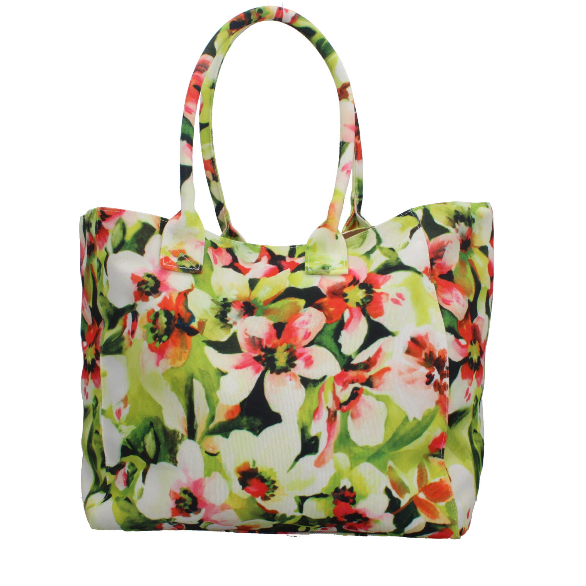 Borsa shopping Liu Jo con stampa animalier e logo ricamato