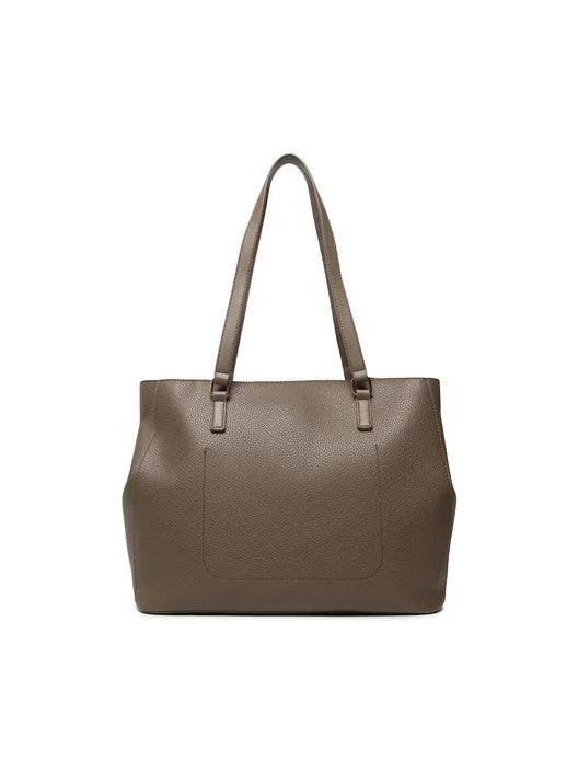 Borsa shopping Valentino con design strutturato e finitura martellata