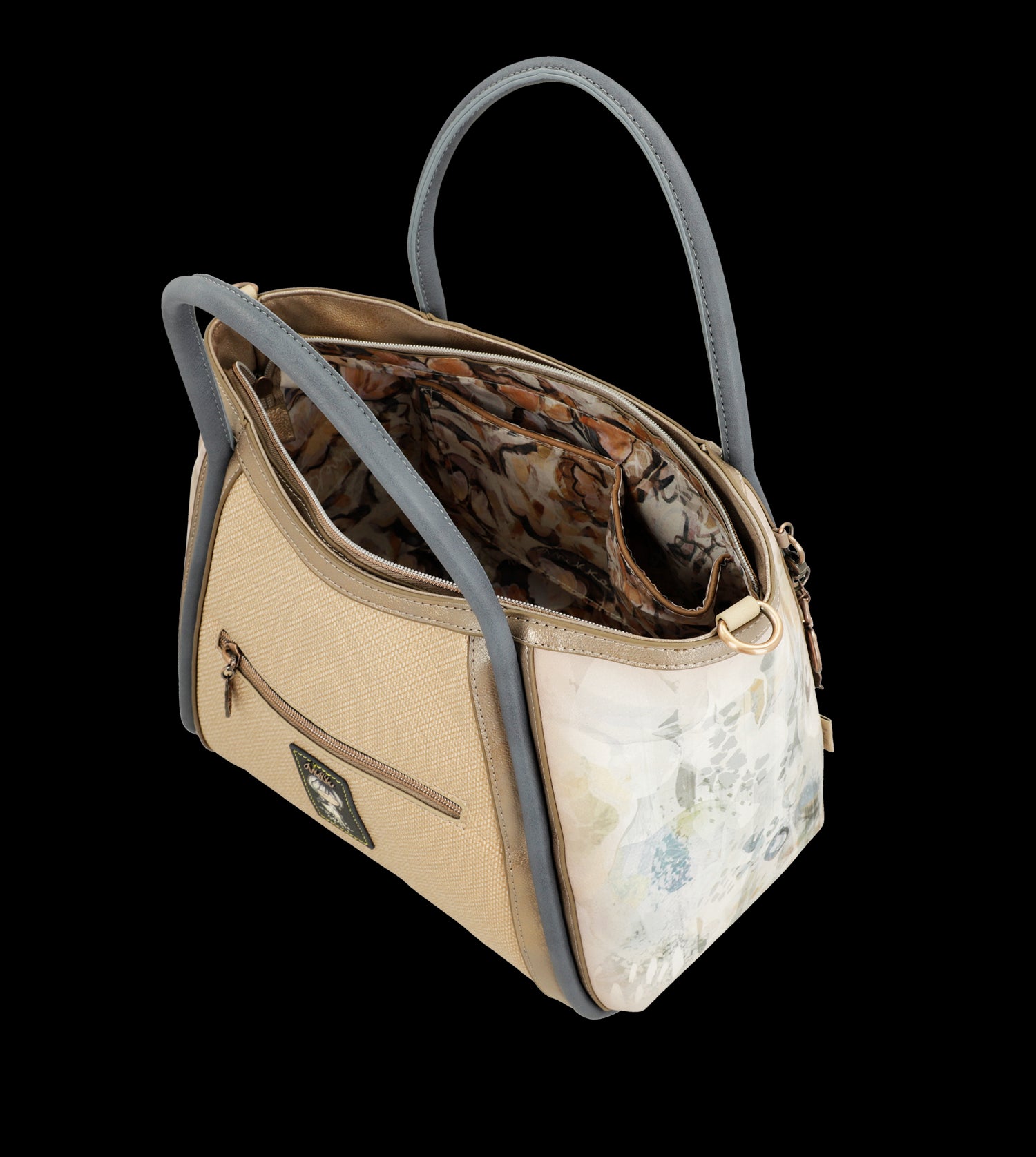 Borsa Anekke elegante e spaziosa con doppio manico e tracolla
