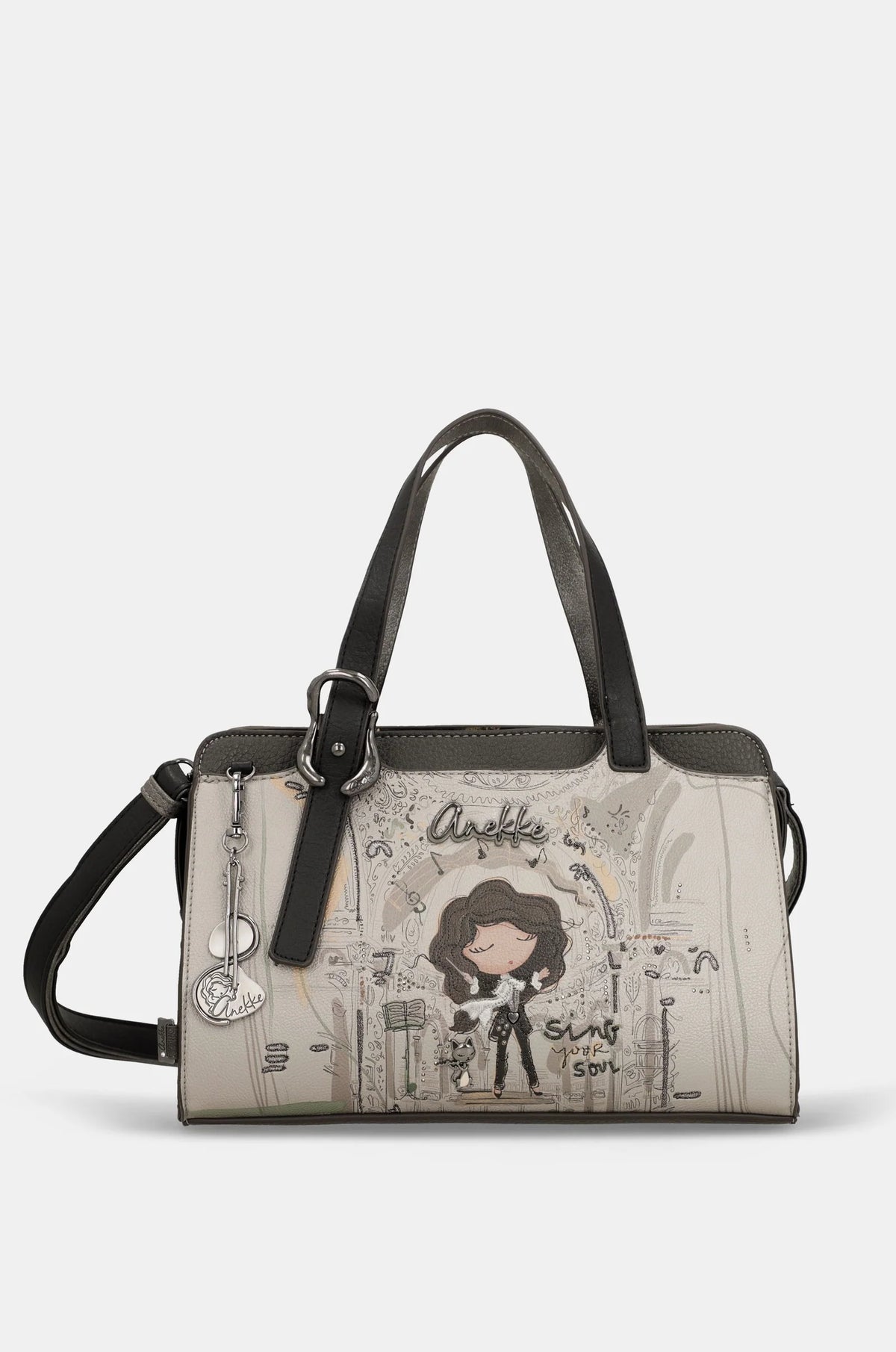 Borsa Donna Anekke con Manici e Tracolla Regolabile