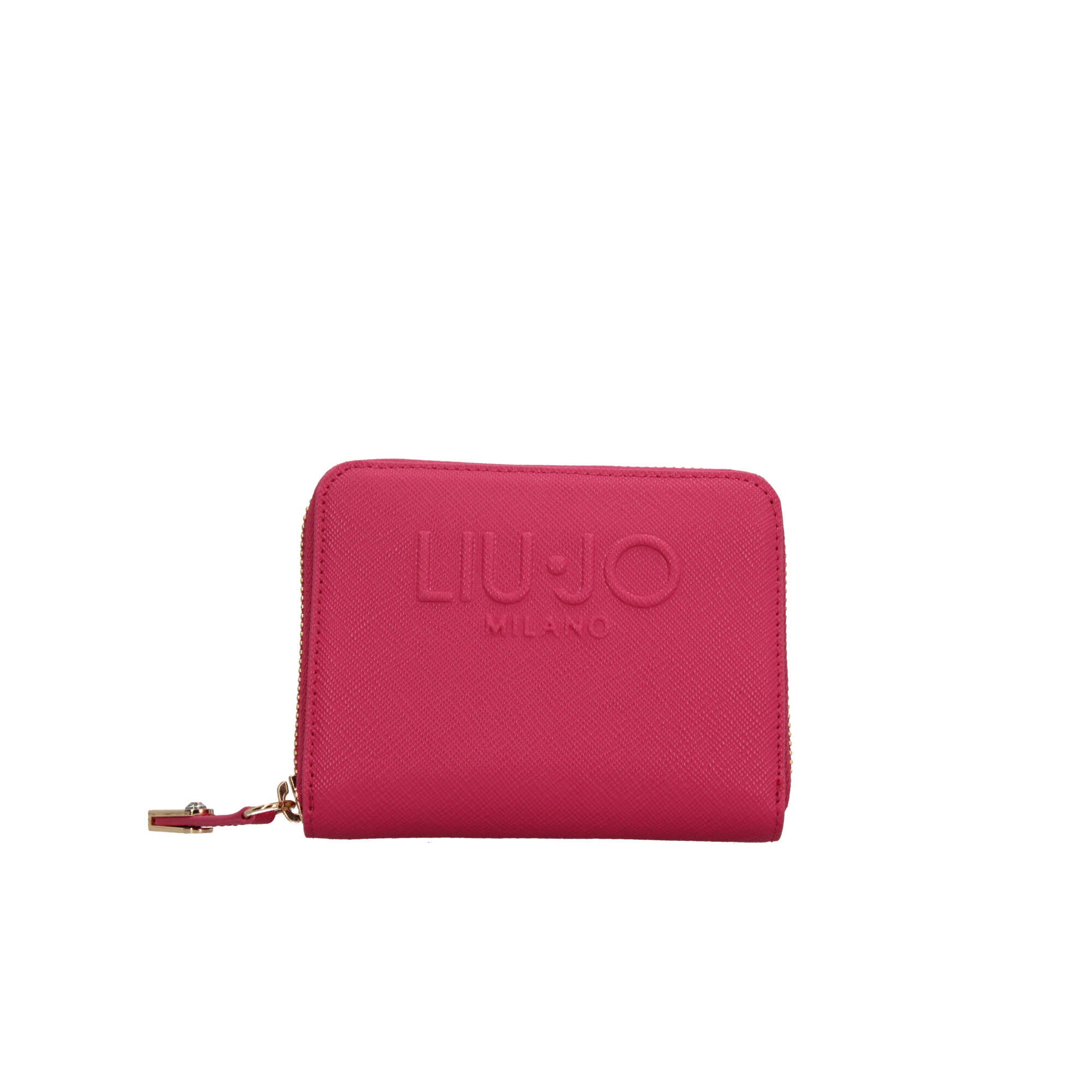 Portafoglio Donna Liu Jo con Logo in Rilievo e Chiusura Zip FUXIA TU | Giò Fashion