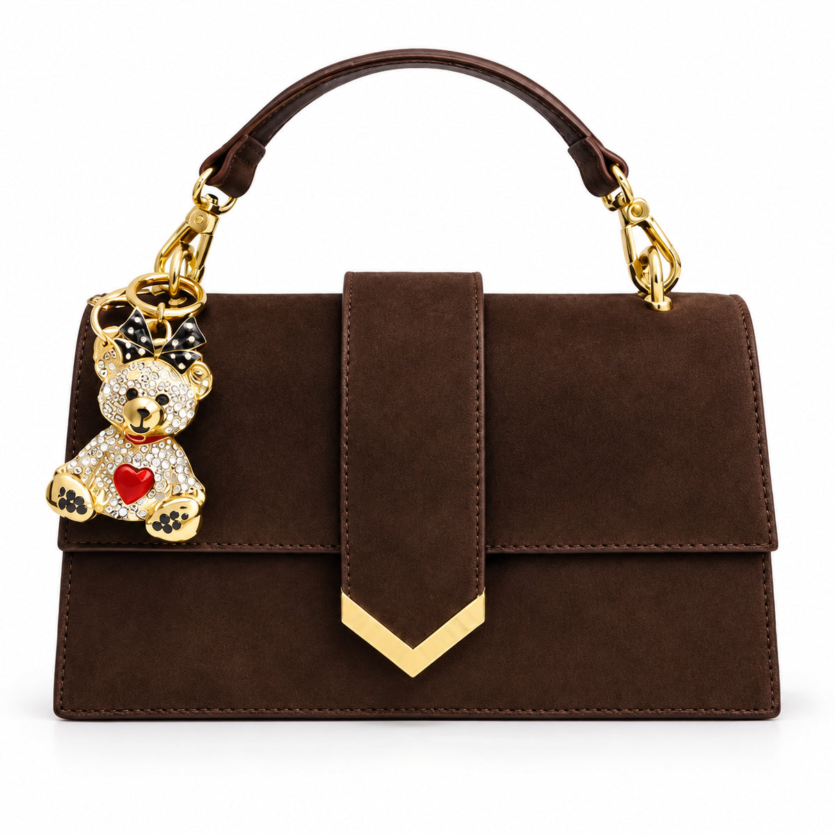 PashBag Borsa Rigida a Mano con Chiusura Geometrica