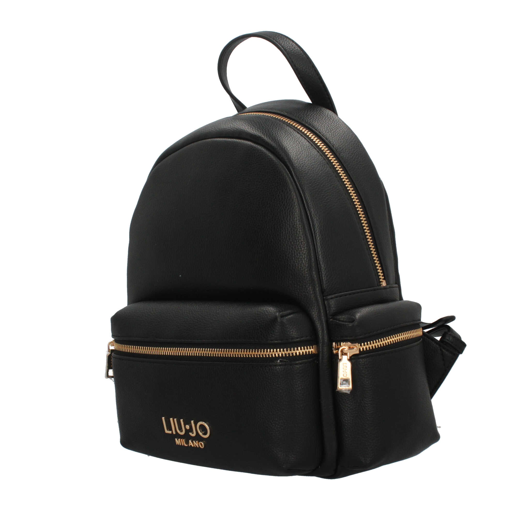 Zaino Donna Liu Jo con Tasche Multiple e Logo in Metallo