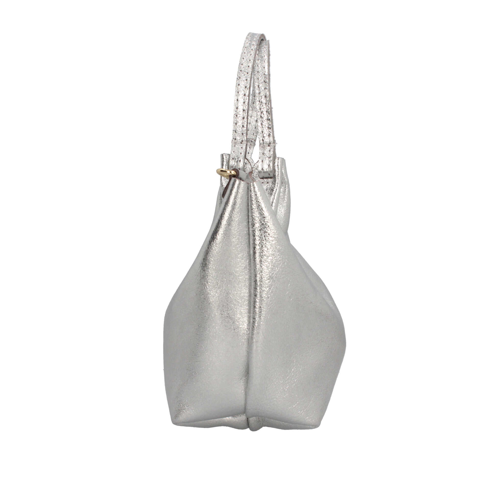 Borsa a mano in pelle martellata Made in Italy dal design versatile