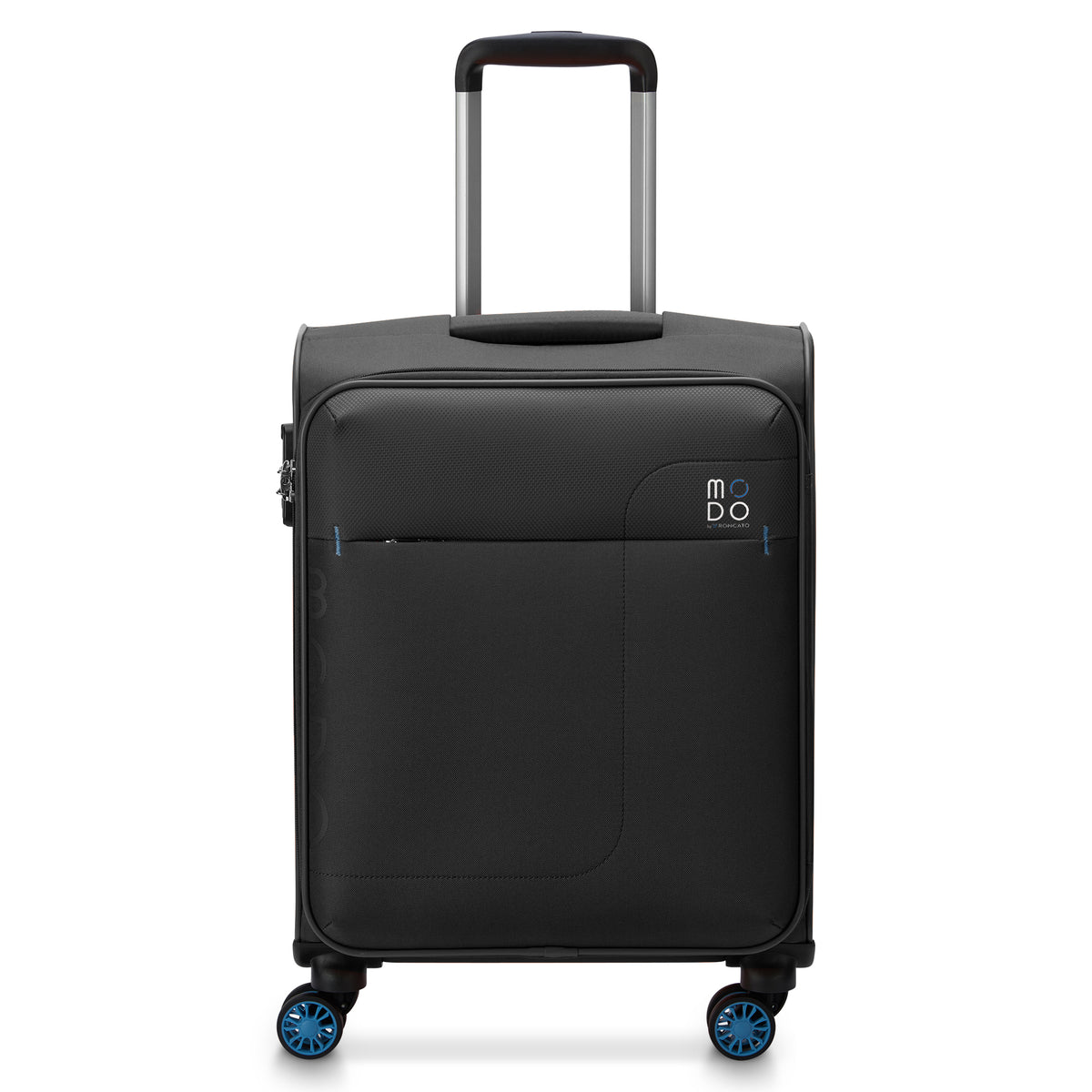 Trolley cabina Modo Roncato Sirio 55 cm con 4 ruote e chiusura TSA Nero TU | Giò Fashion
