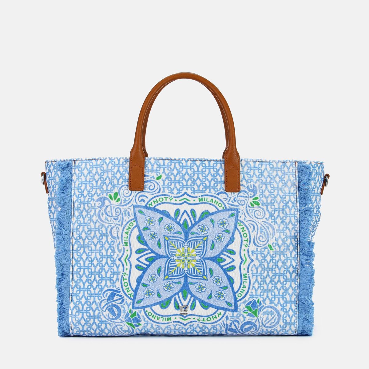 Borsa mare YNot Tote Large fantasia floreale da donna