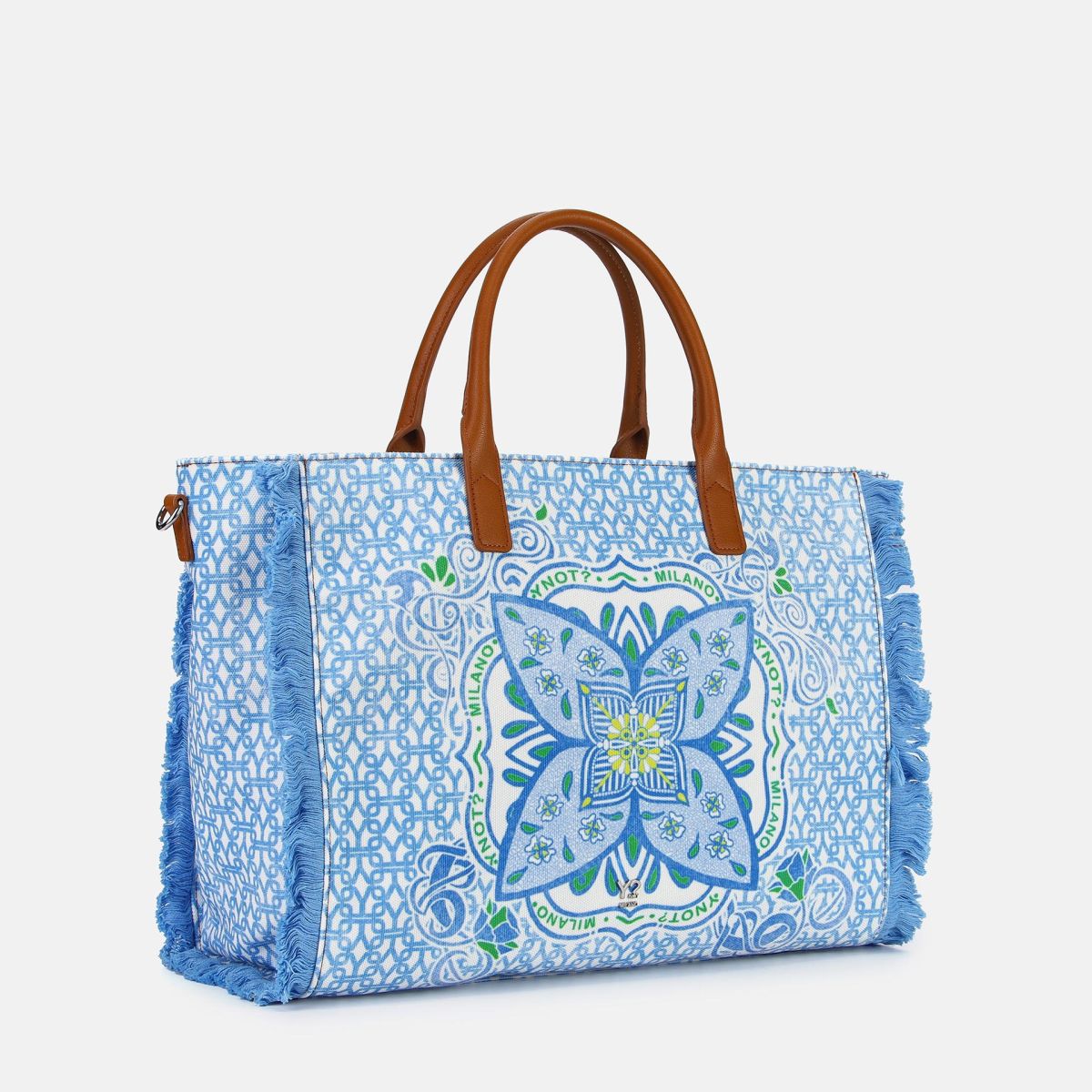 Borsa mare YNot Tote Large fantasia floreale da donna