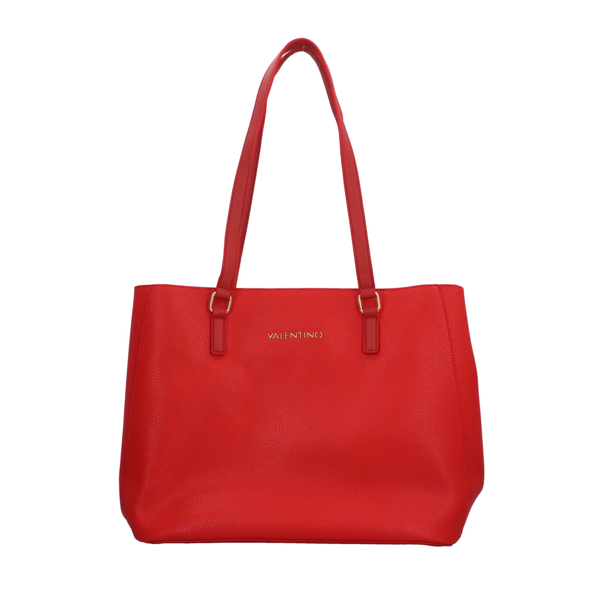 Borsa shopping Valentino con design strutturato e finitura martellata