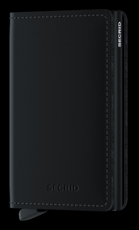 Portafoglio Secrid Slimwallet in pelle con protezione RFID e design minimal