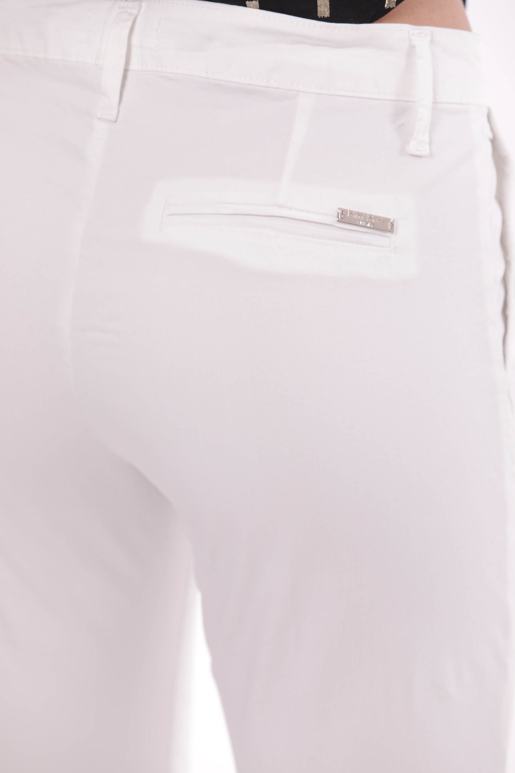 Minimua Pantalone Slim con Polsini Elasticizzati