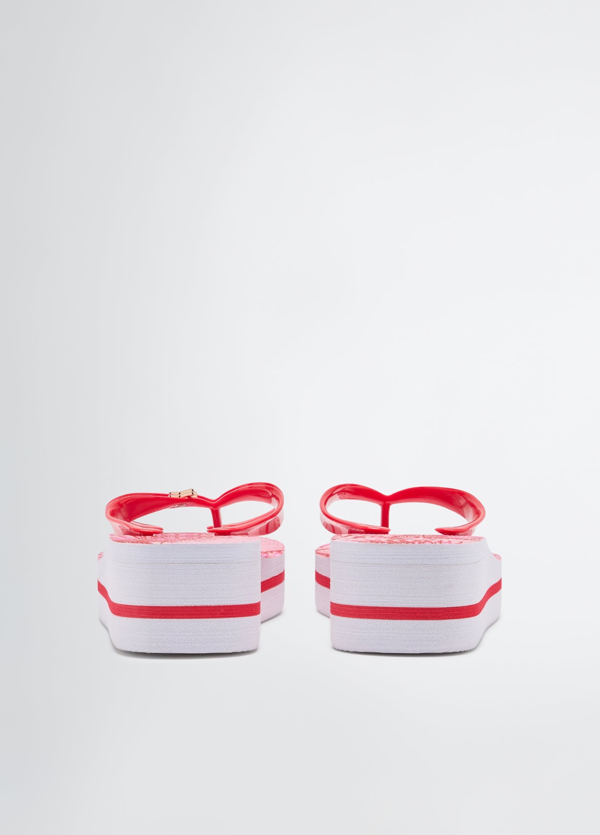 Infradito platform Liu Jo con stampa e logo