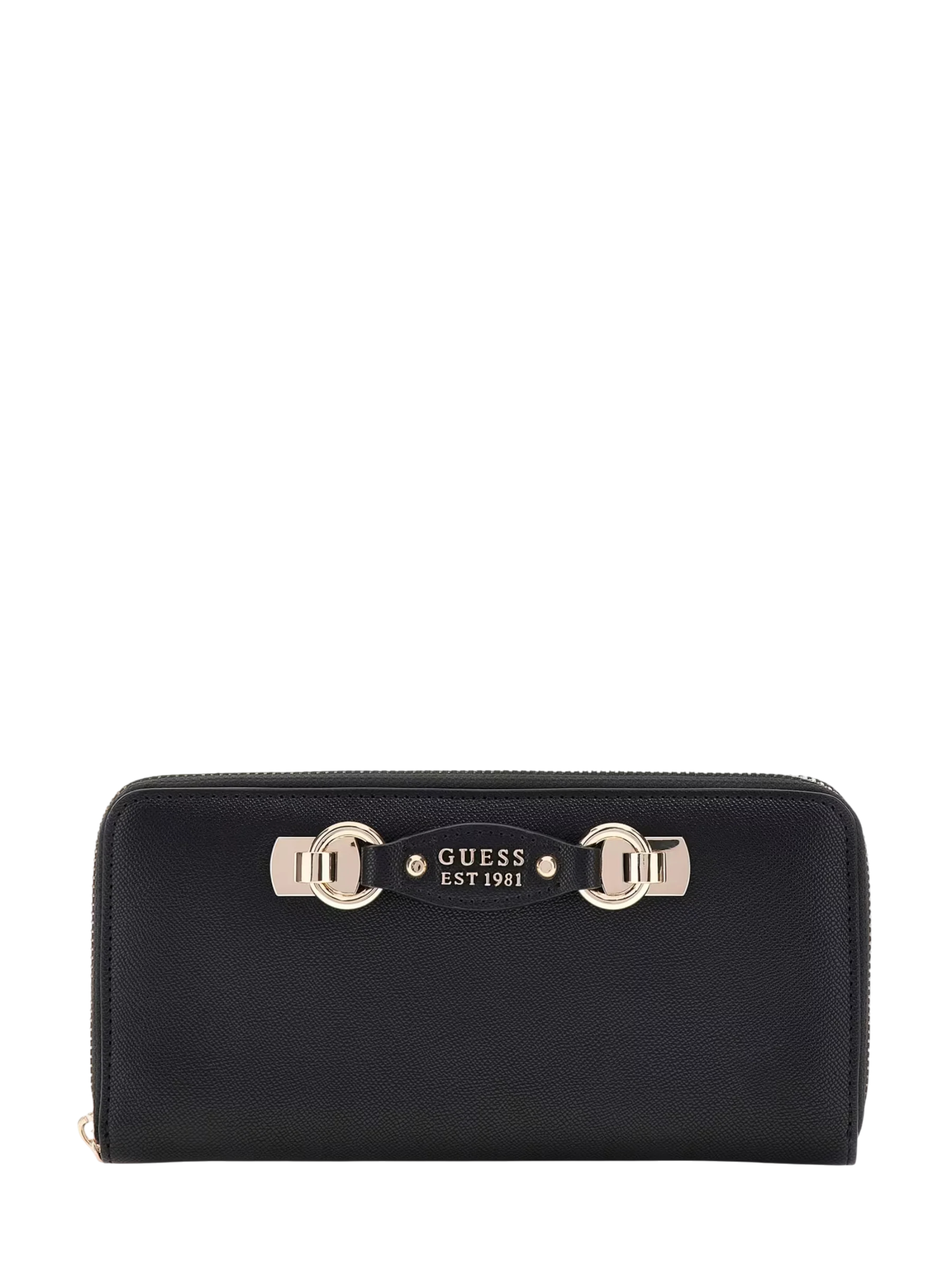 Guess portafoglio con logo e dettagli metallici