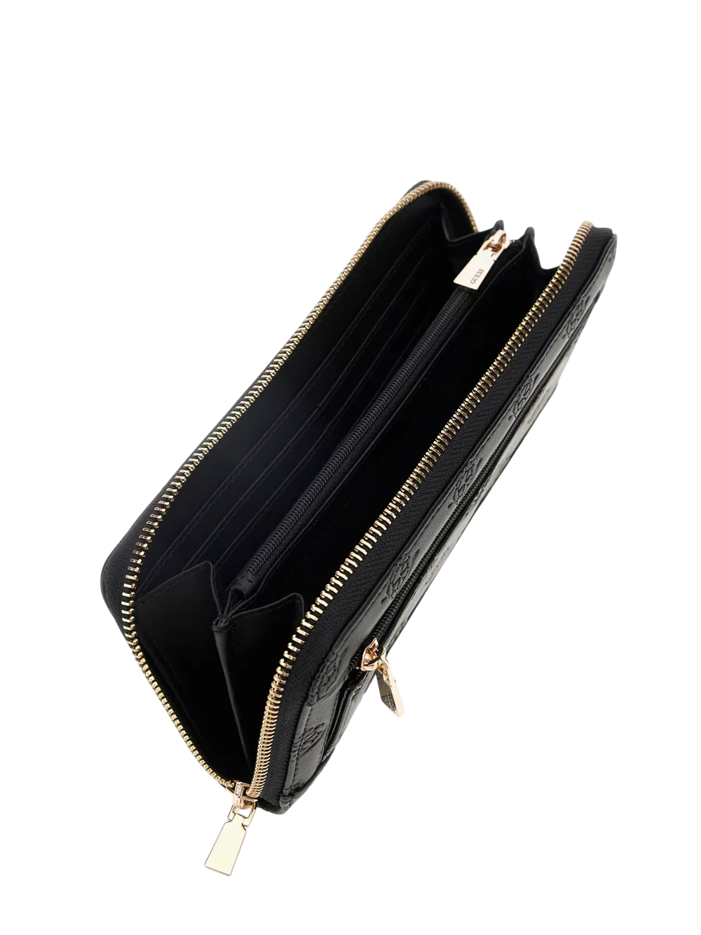 Guess portafoglio logo all over con cinturino da polso