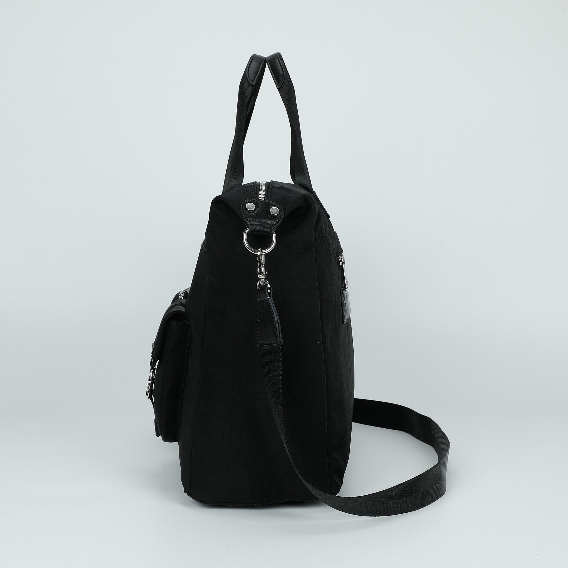Mimi Mua borsone in nylon con tasche