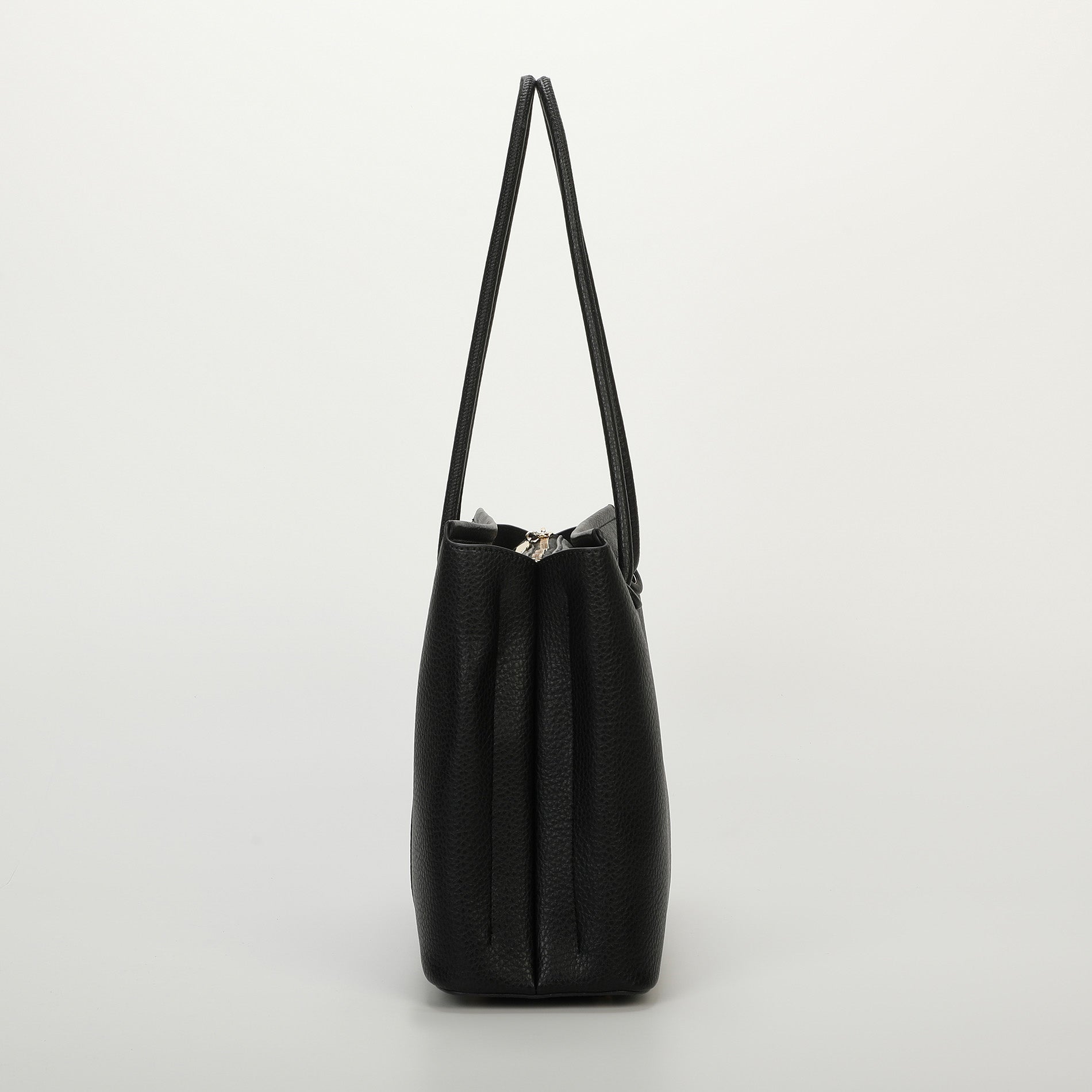 Mimi Mua borsa a spalla in eco pelle con chiusura zip